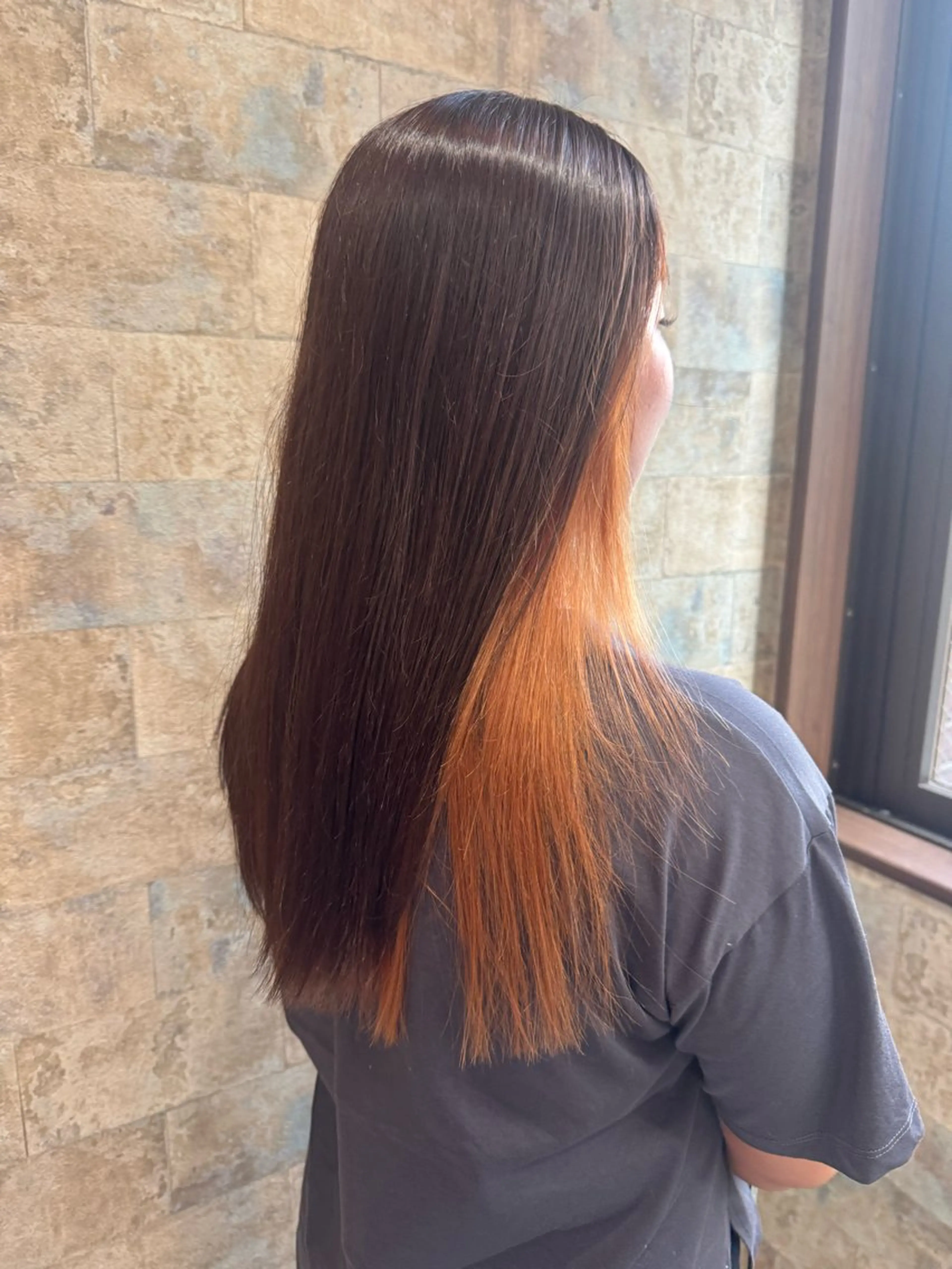 セミロング ヘアカラー Arphy/ /のヘアスタイル