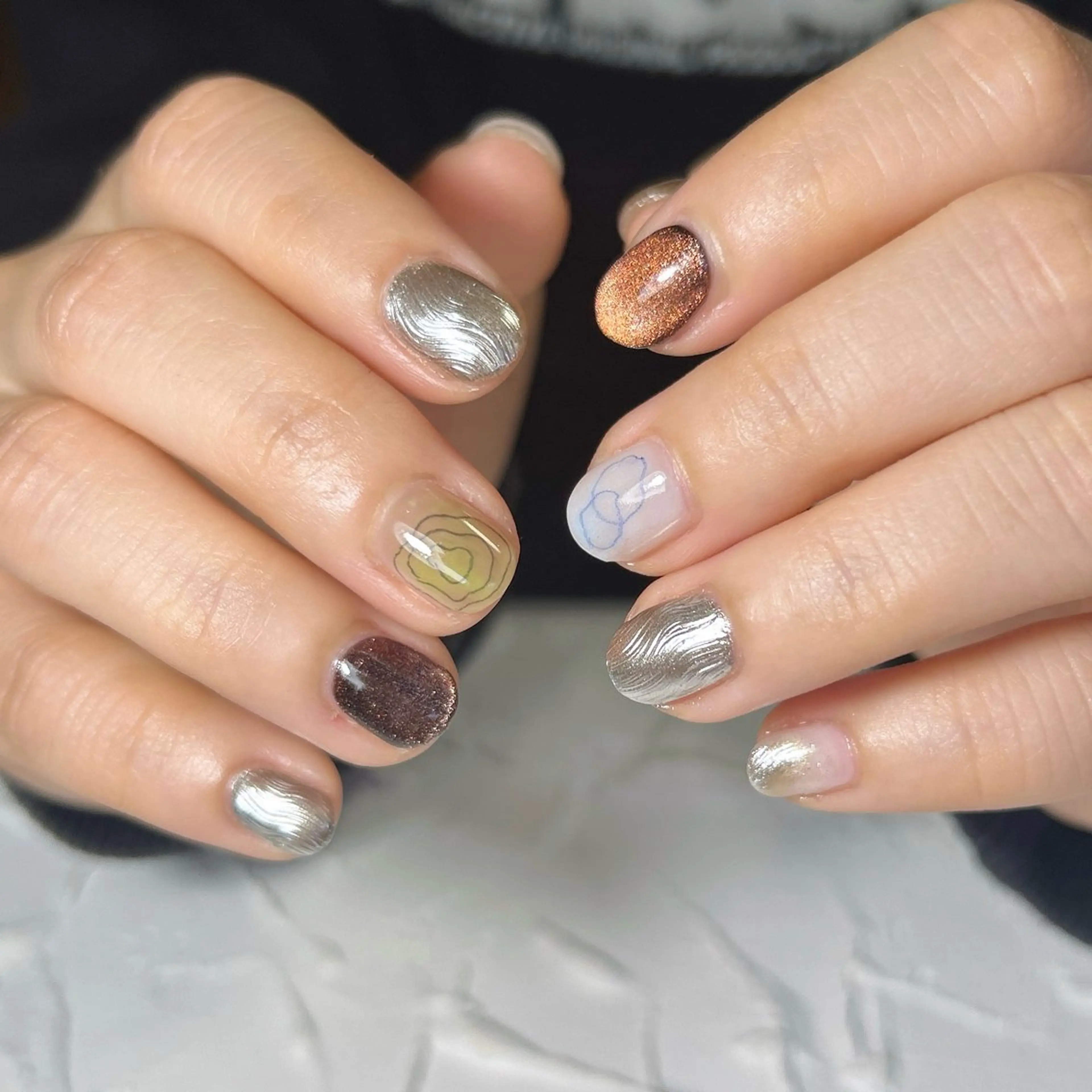 ネイル ハンドネイル Lofinails ちひろのネイルデザイン
