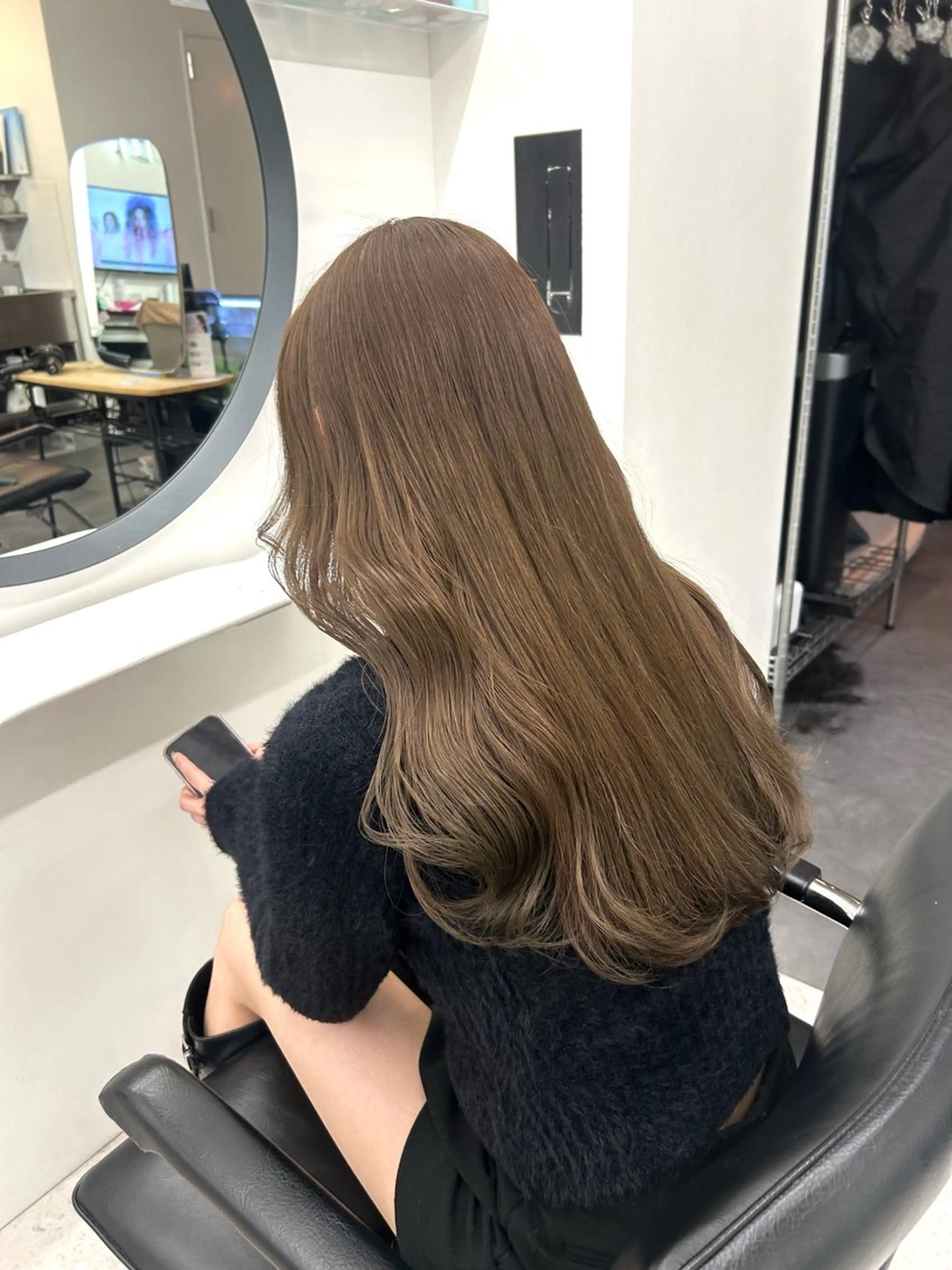 カラー ヘアカラー レイヤー・ボブカット ／もえまる🌻のヘアスタイル