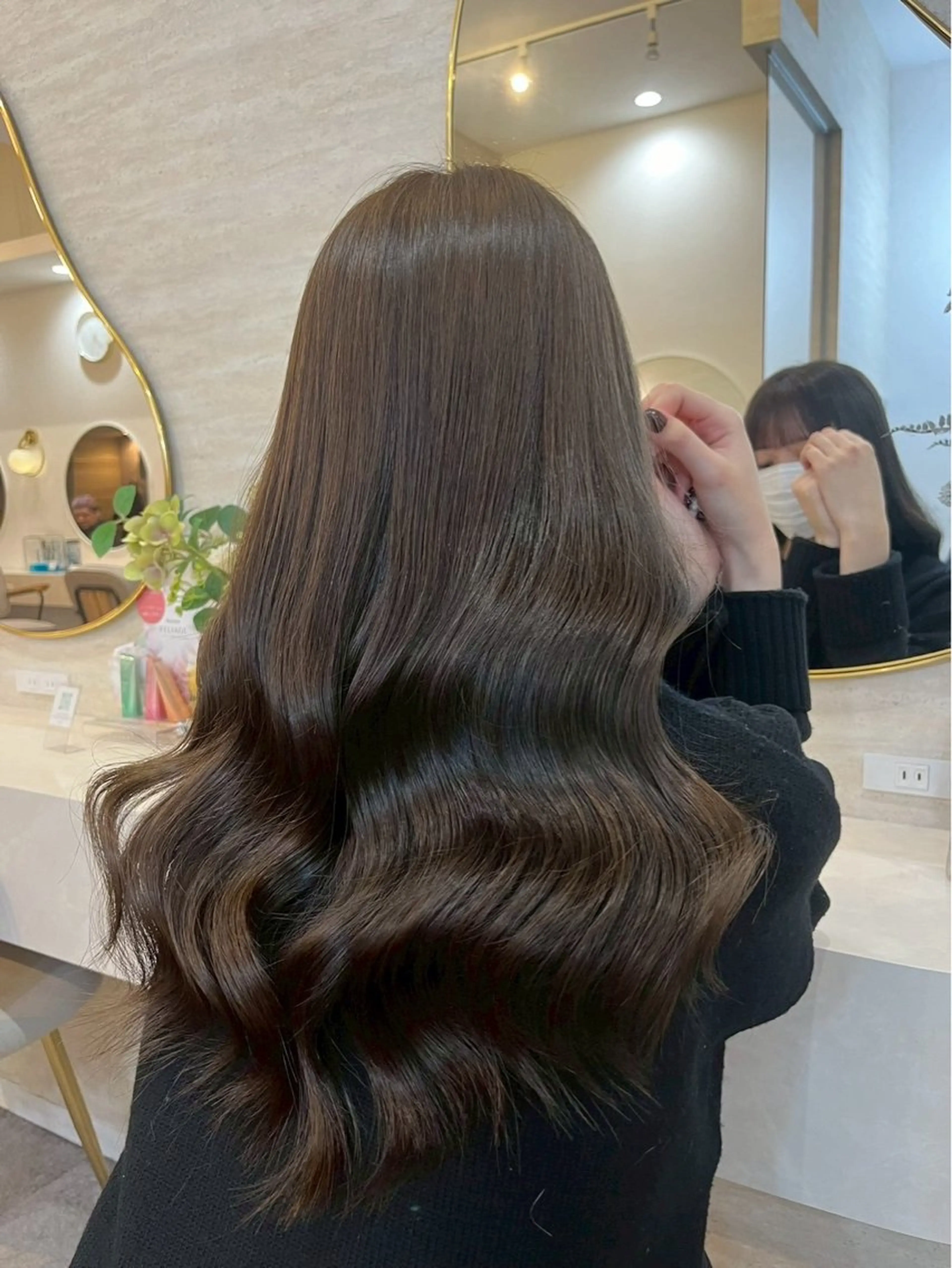 ロング naho💚 カラーモデル様募集中のヘアスタイル