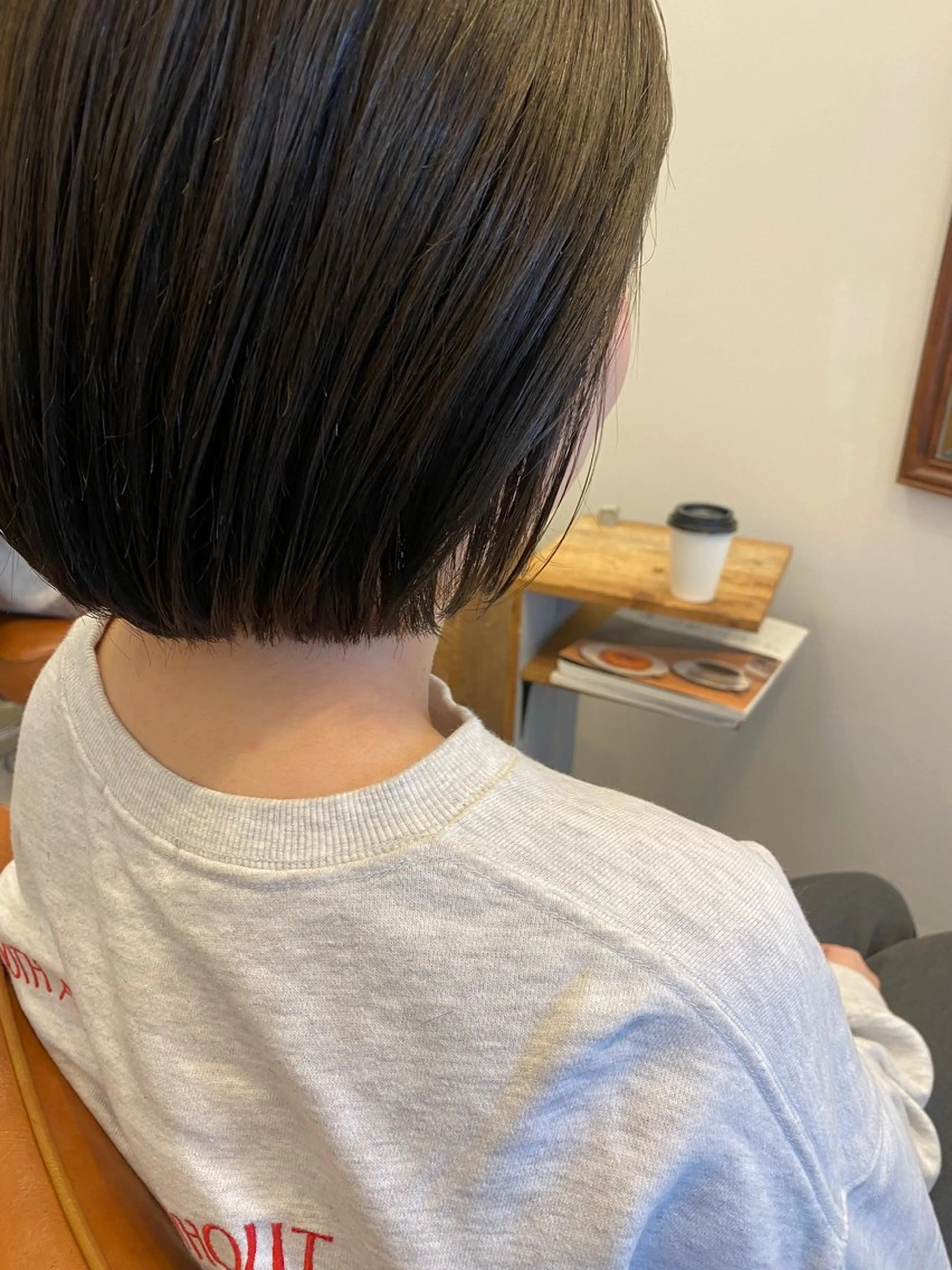 ショート アッシュ ボブ カット ヘアカラー トリートメント 🌷pasapas/ すみれ🌷のヘアスタイル