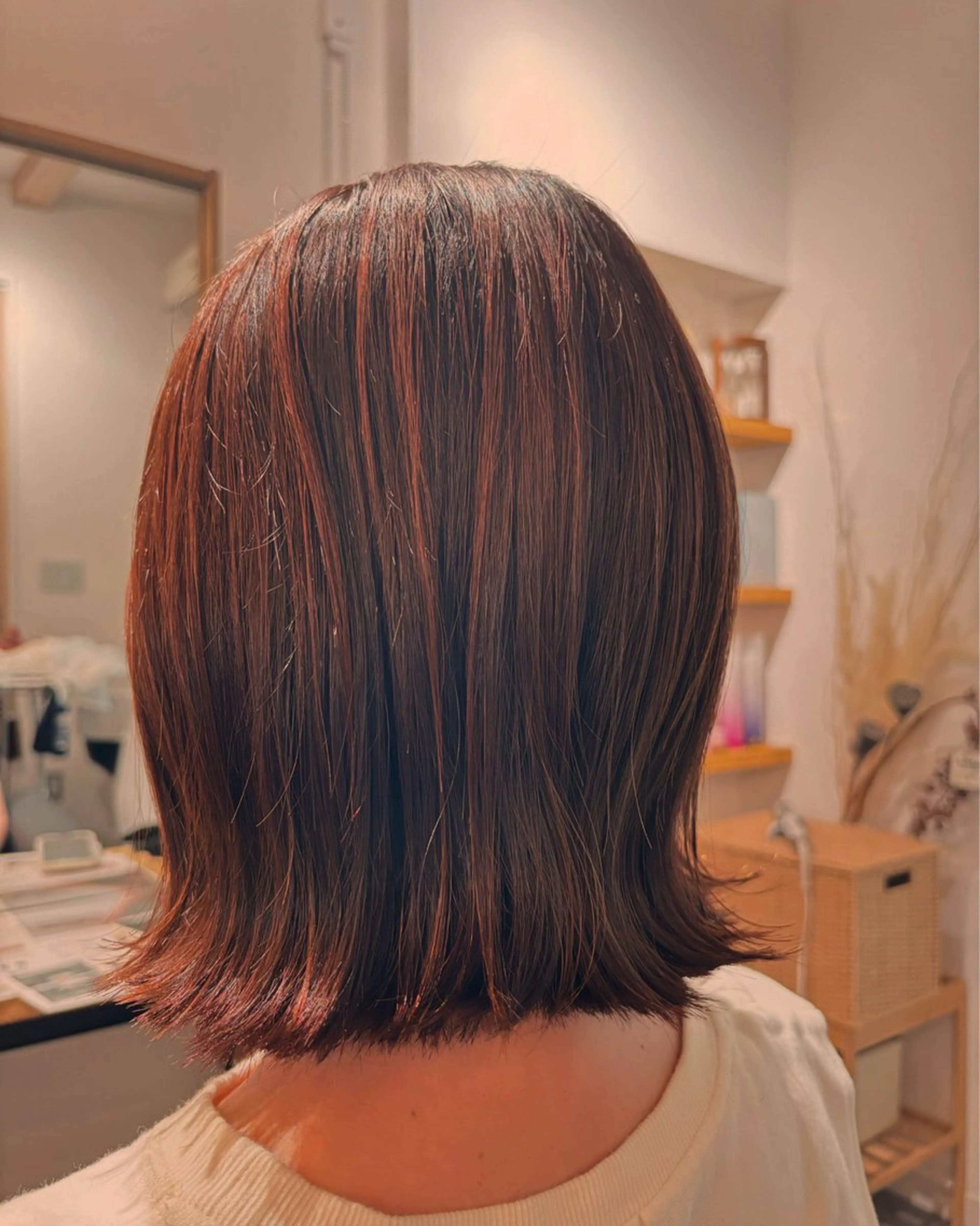 ミディアム カラー カット ヘアカラー トリートメント 溝口 優希のマツエク・マツパデザイン