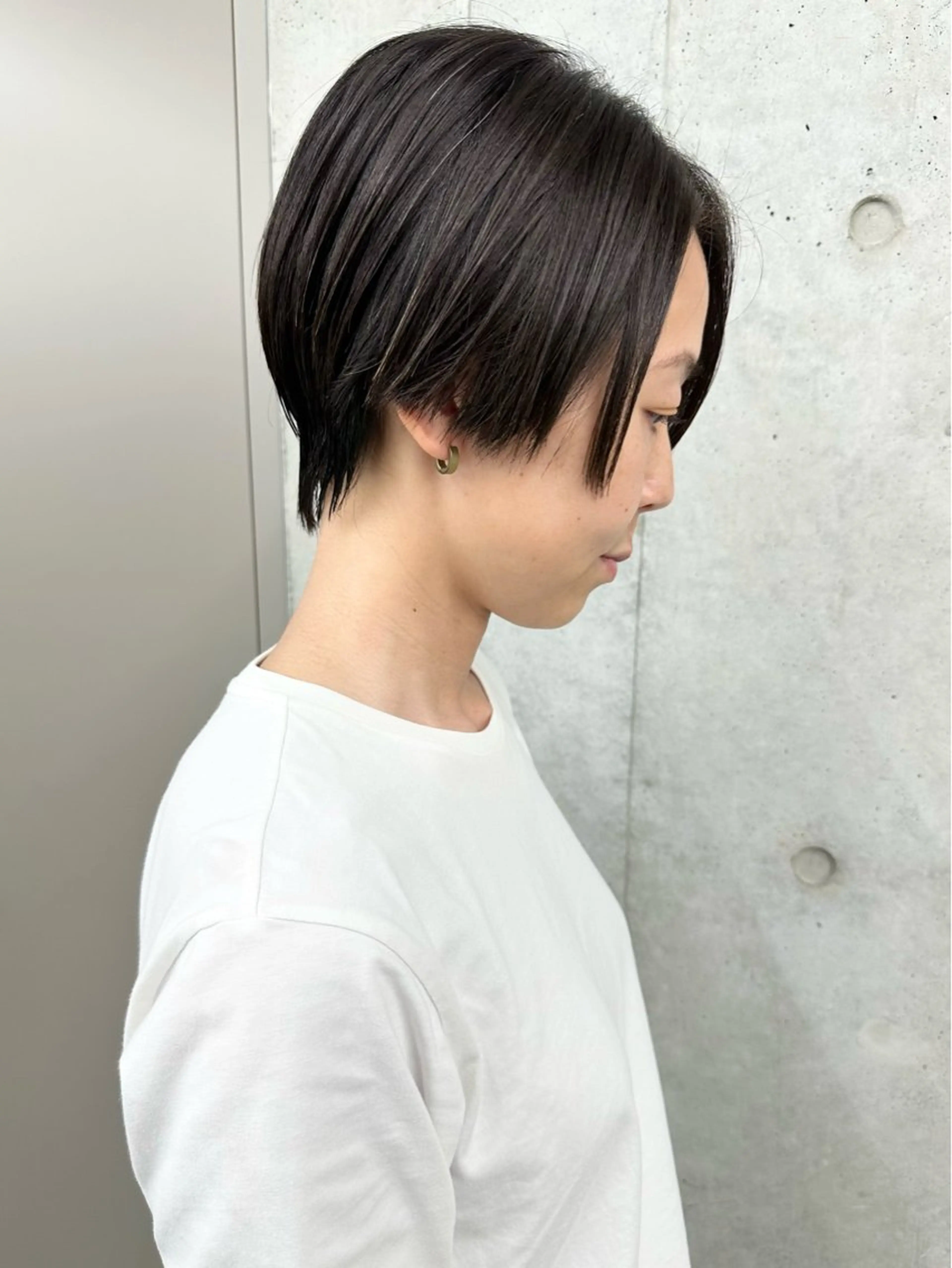 ショート カット ヘッドスパ ボブ/ゆるふわ ボブパーマ/とういのヘアスタイル