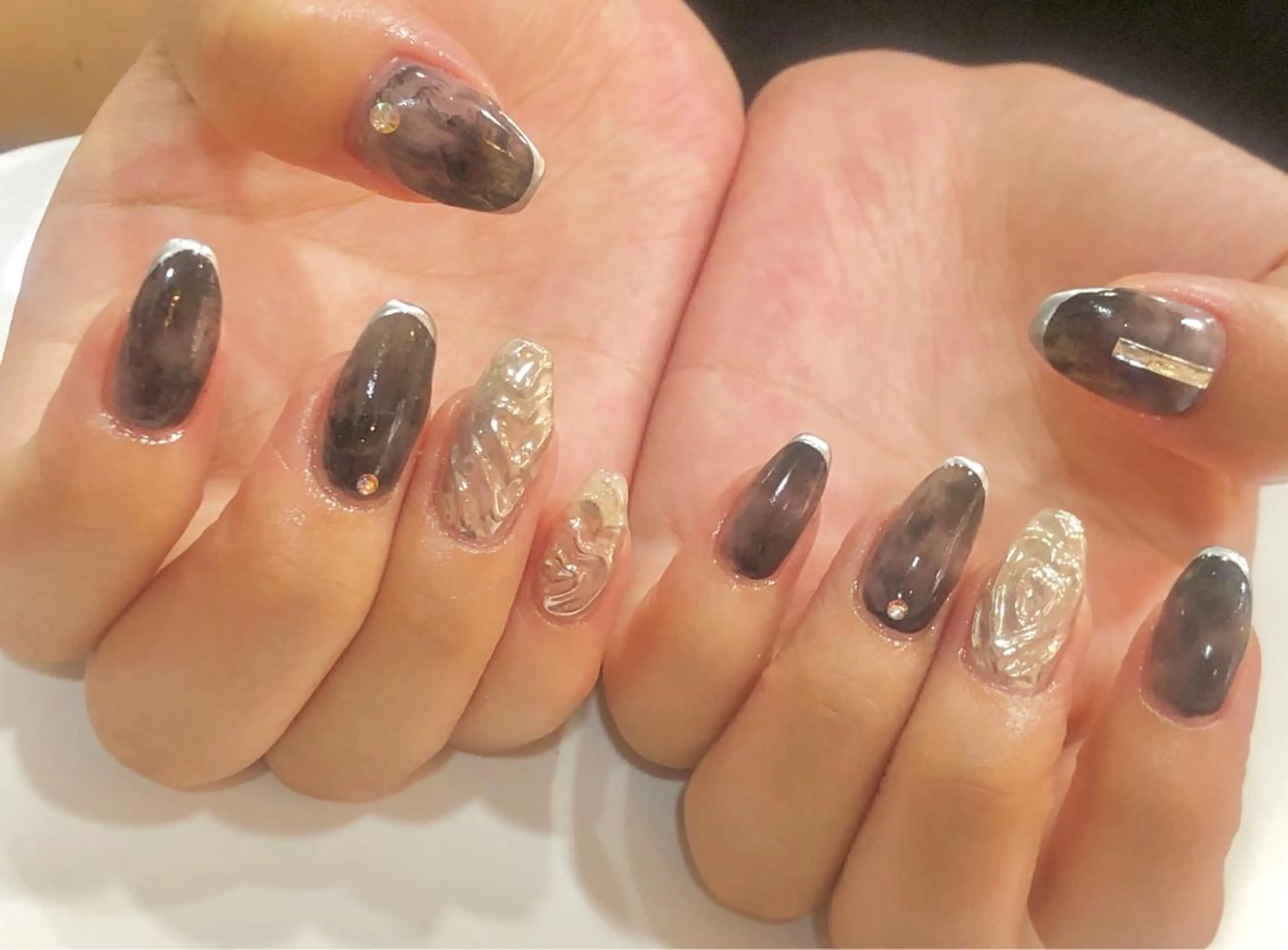 ネイル nuk.所属・坂本 萌のネイルデザイン