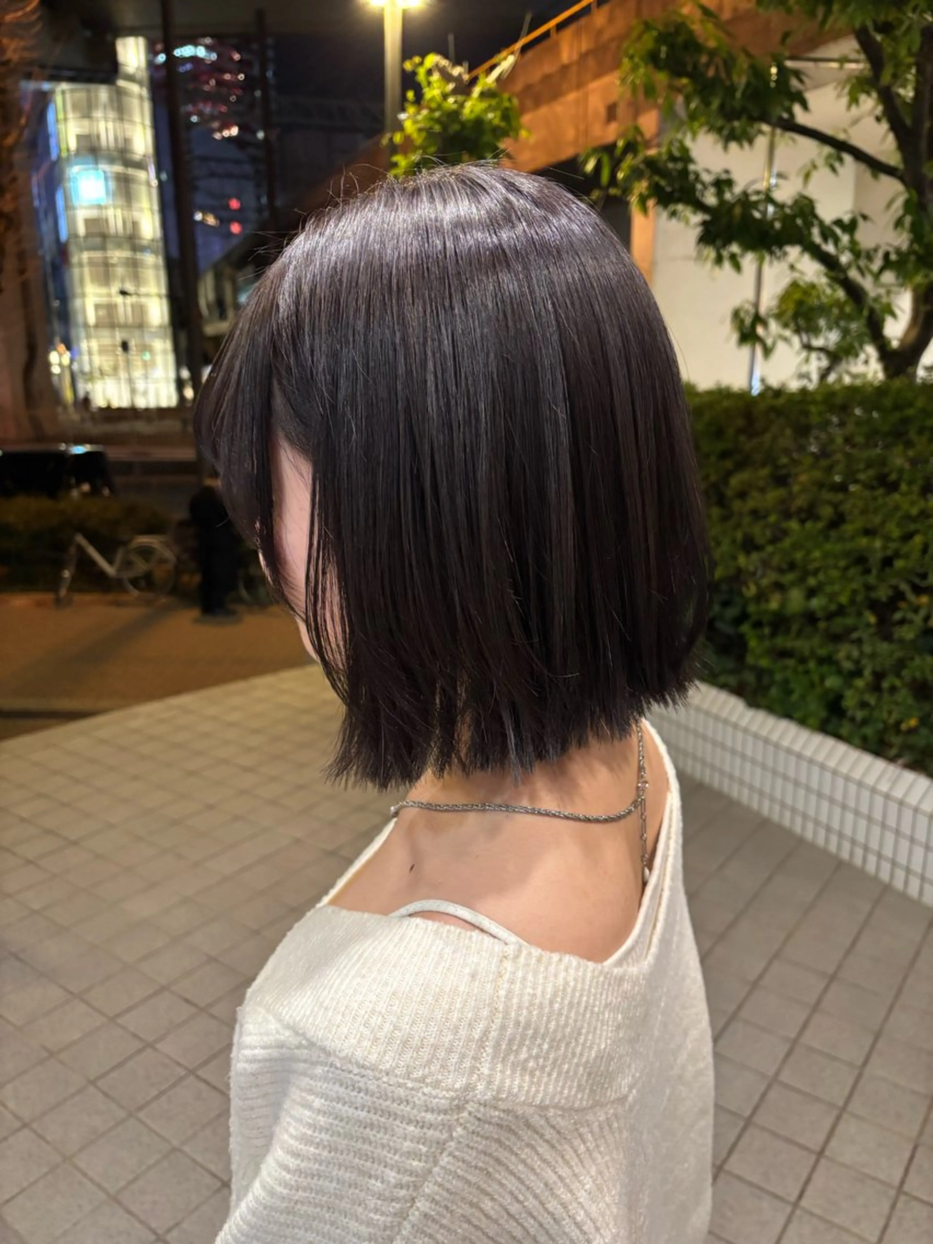 ミディアム カット 梅田美容室/カット /Maoのヘアスタイル