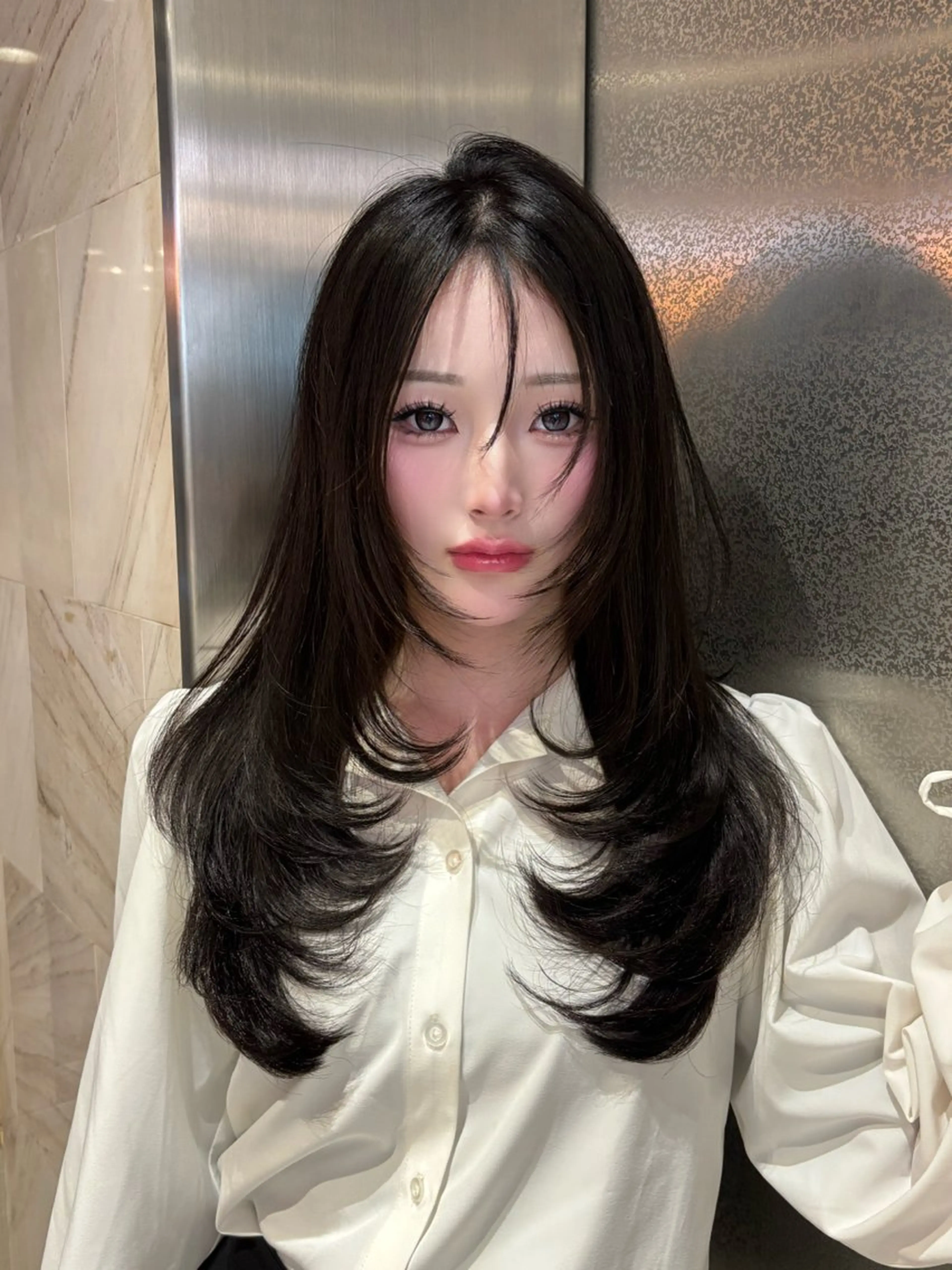 ロング 天神美容室 🎀hinaのヘアスタイル