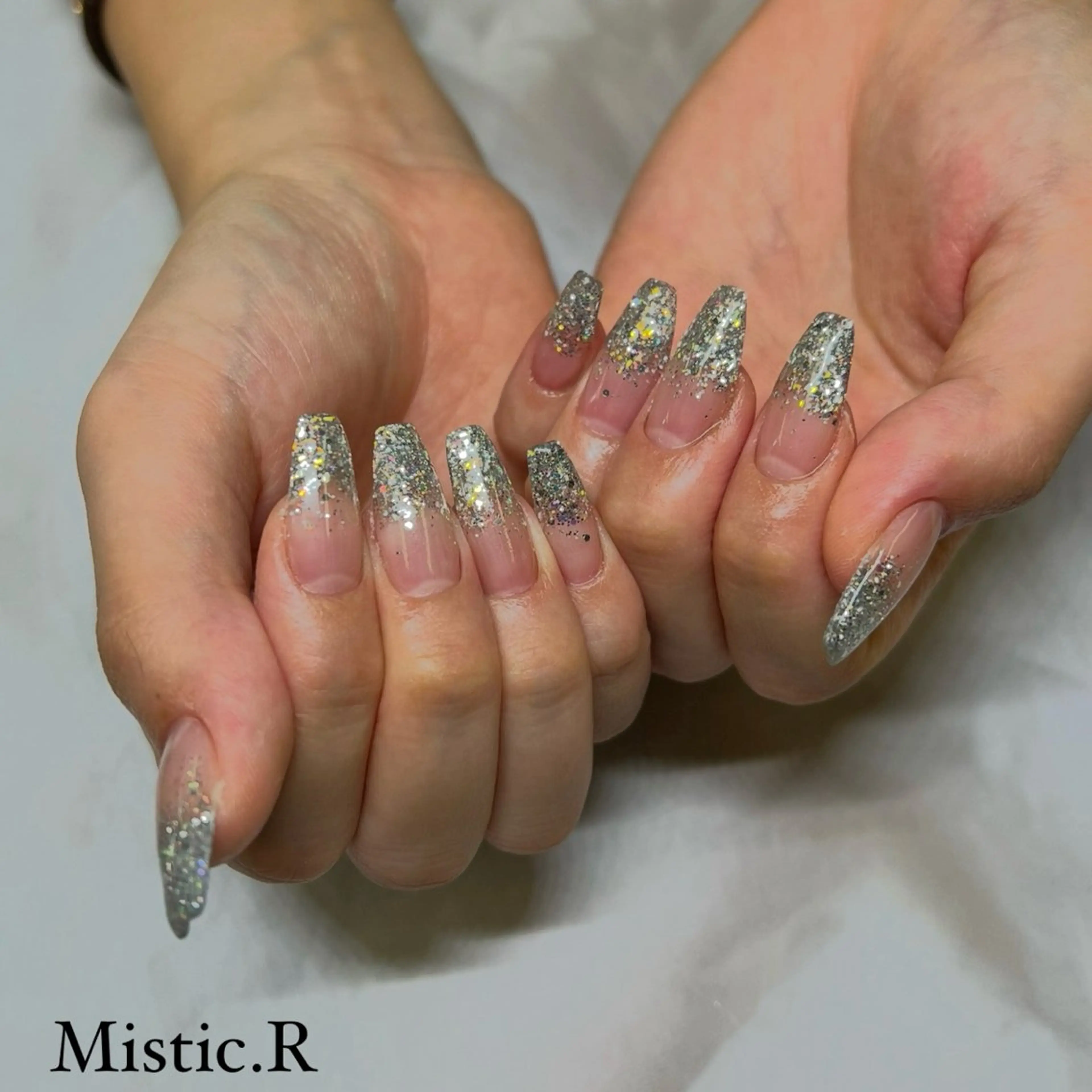 🤍ワンカラーorラメグラ🤍の写真