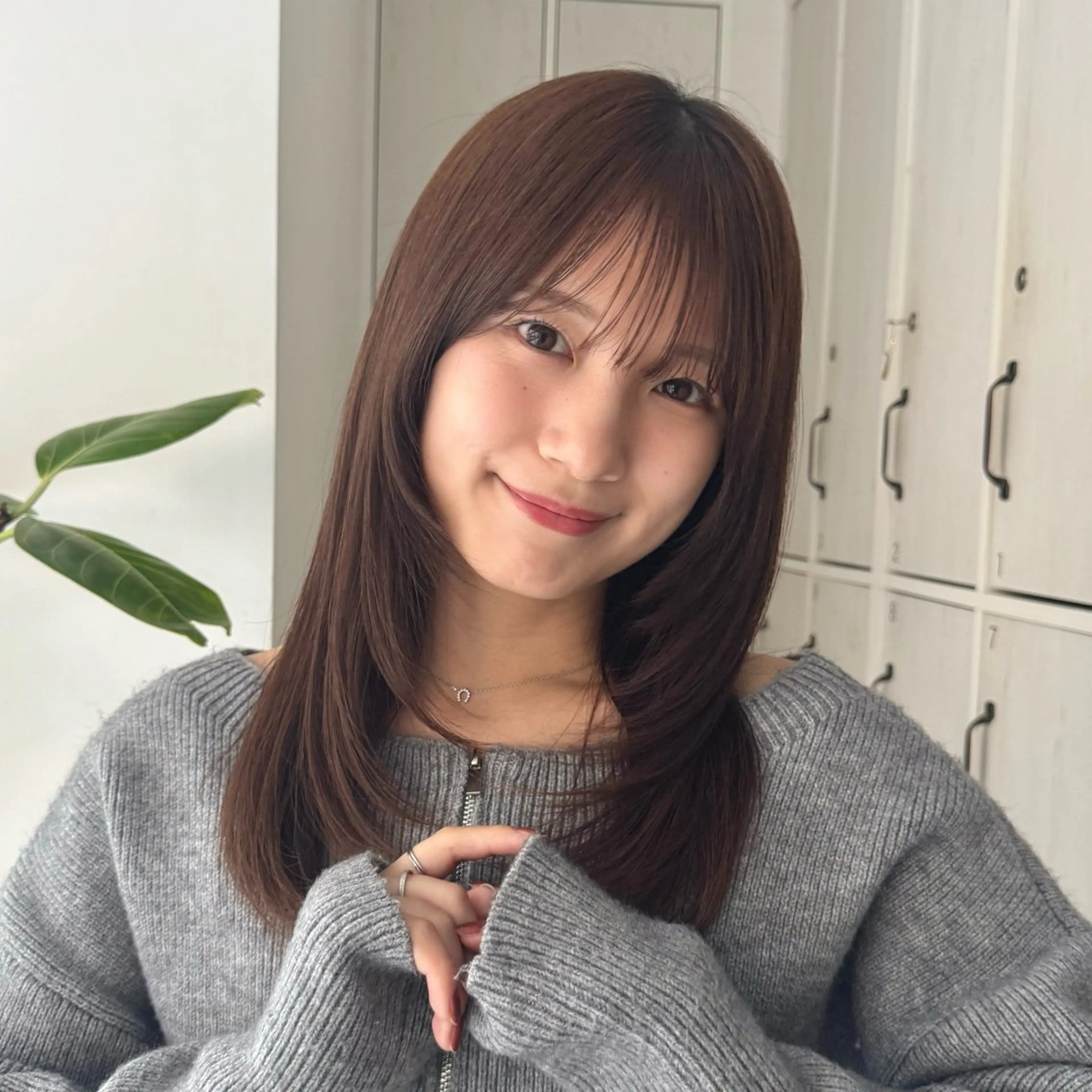 カラー ‎‎りな‪🪽カット /透明感･暖色カラーのヘアスタイル