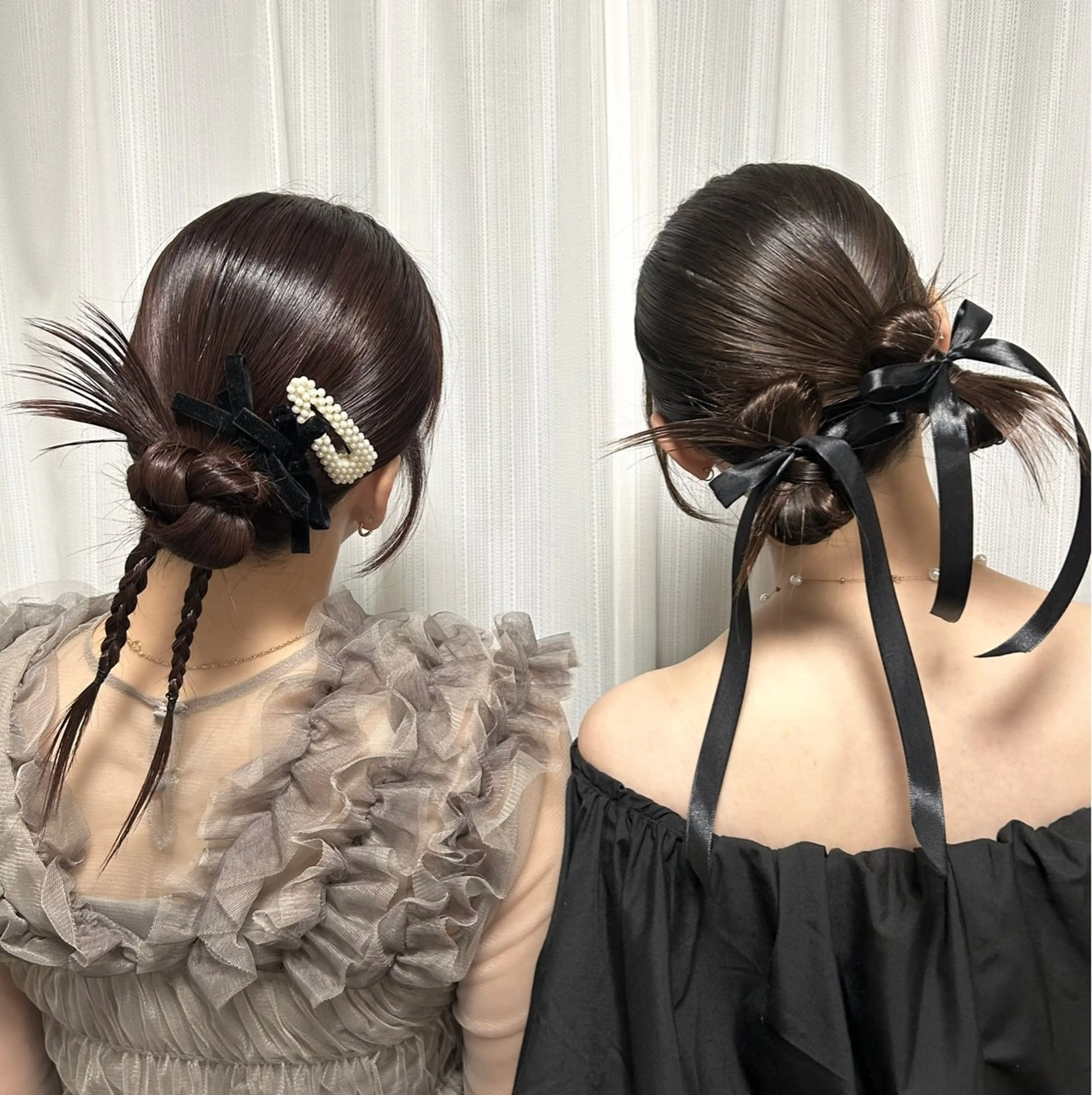 セミロング ヘアアレンジ 似合わせ前髪／ 小顔カット🎀そうのヘアスタイル