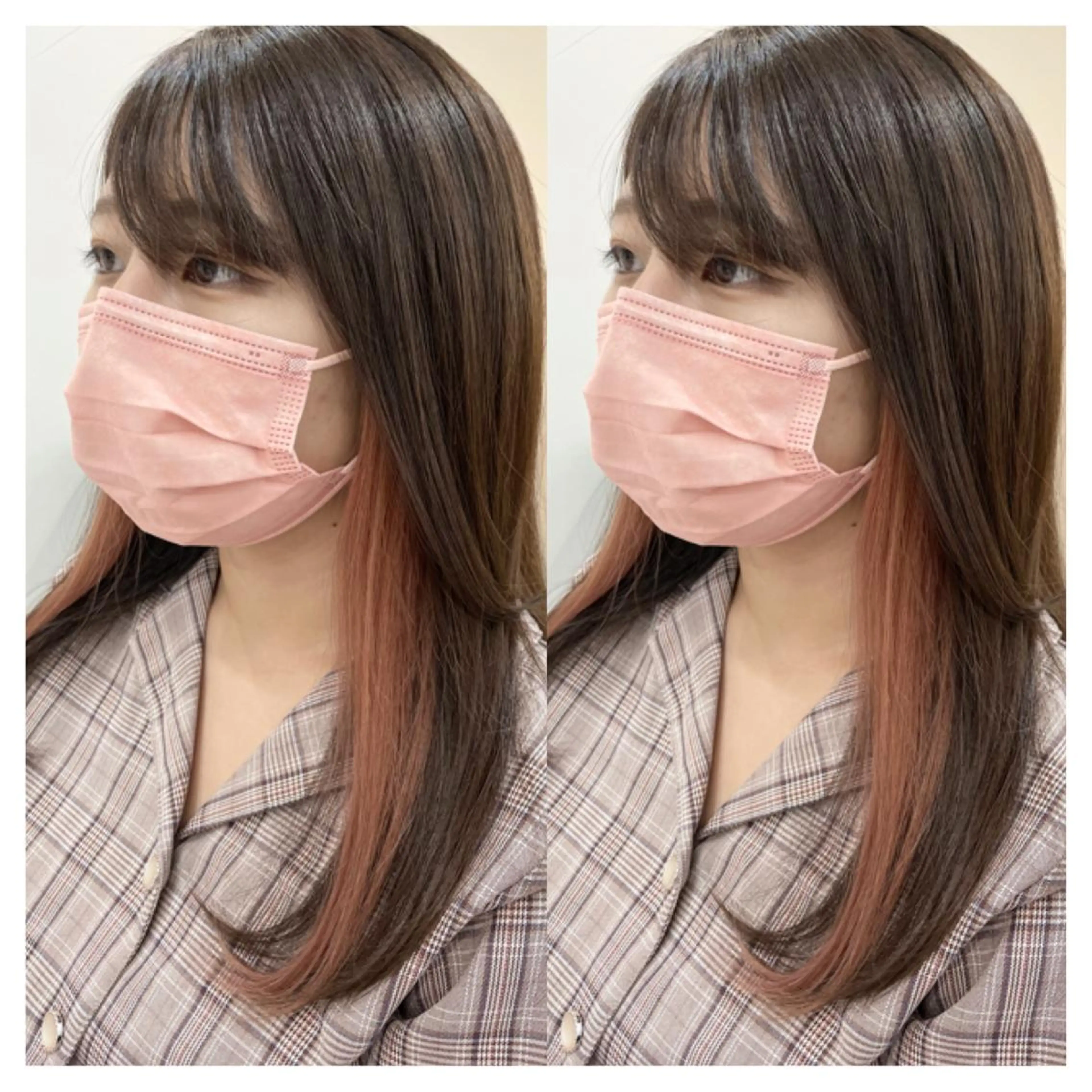 ロング カラー ヘアカラー トリートメント 村山 茉衣のヘアスタイル