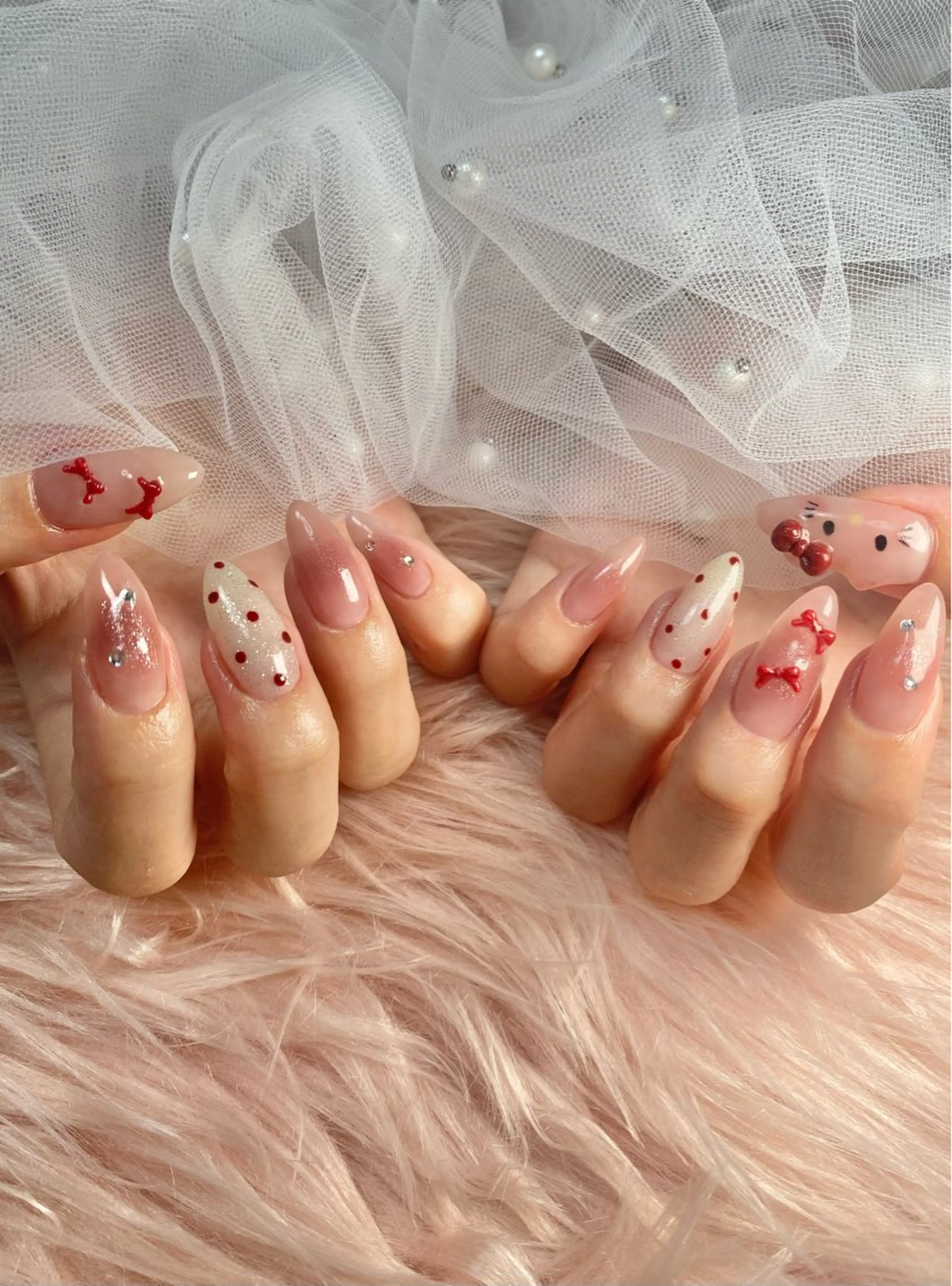 ネイル 持ち込み mille feuilleのネイルデザイン