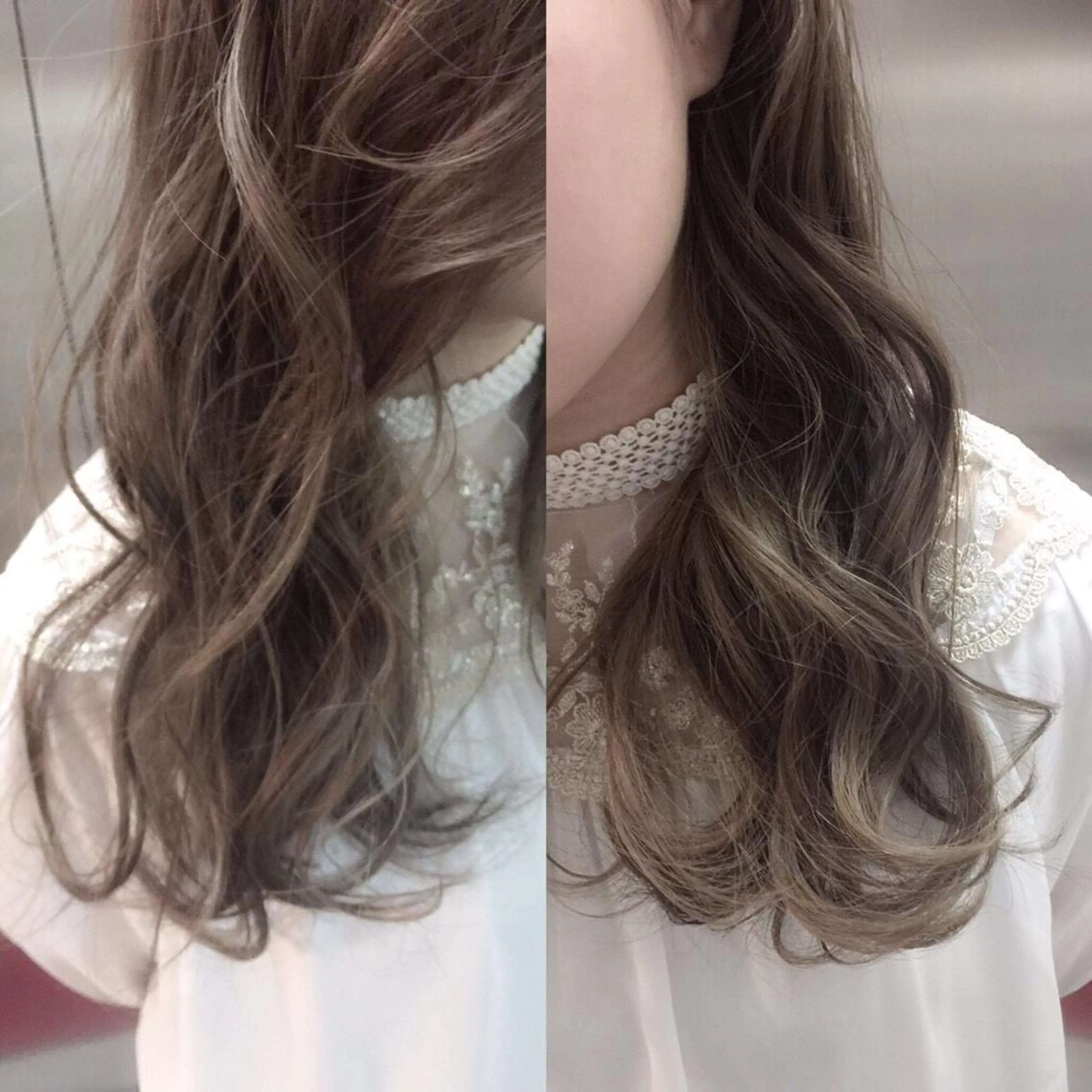 セミロング 🌈髪質改善🌈 過去の1艶サラ体験✨のヘアスタイル