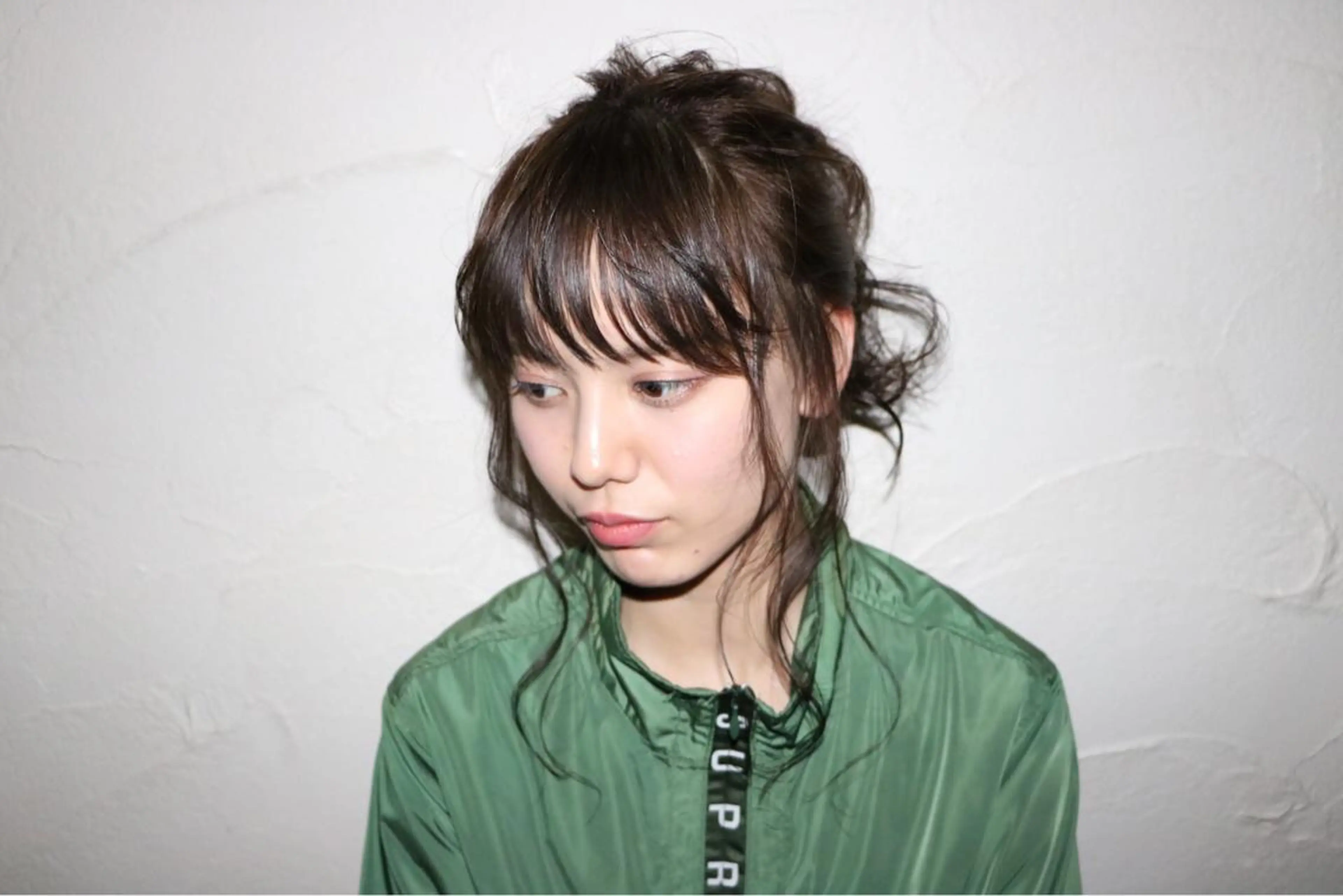 セミロング カラー ヘアアレンジ カット ヘアカラー トリートメント GiseL天神カラー 髪質改善/ブリーチのヘアスタイル