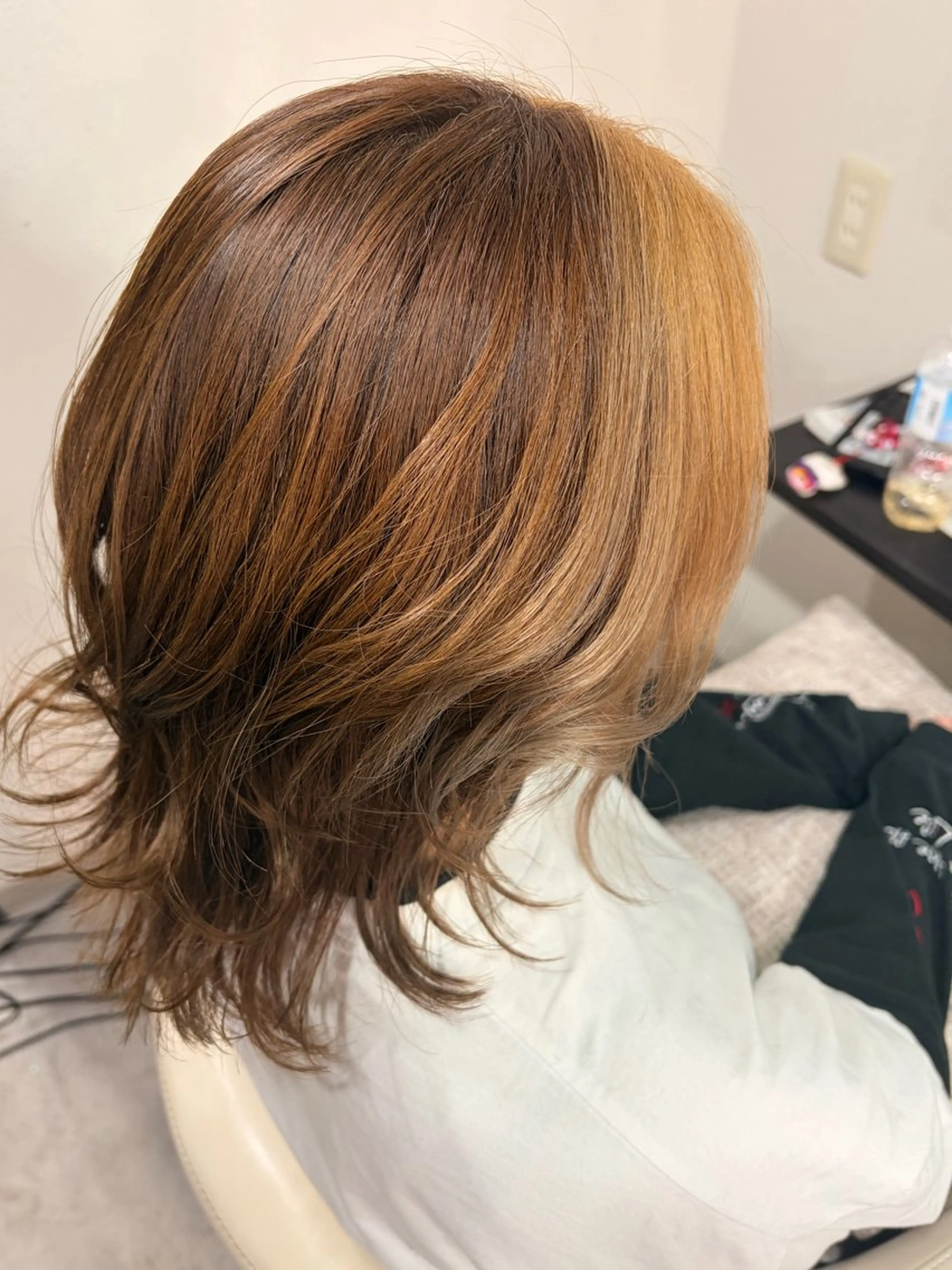 カラー ヘアカラー ストレート/カラー 特化雪本☃️のヘアスタイル