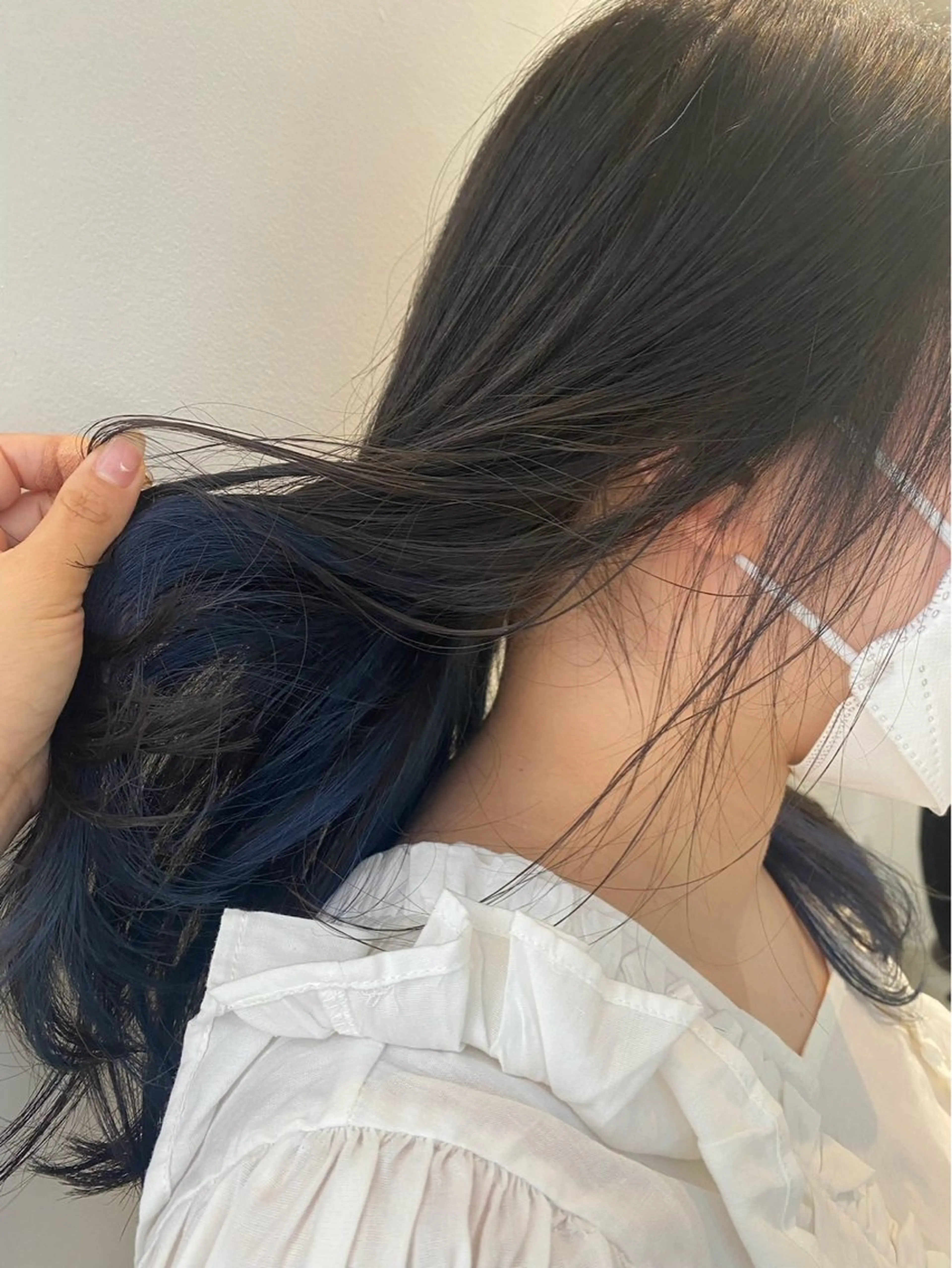 カラー インナーカラー エトウ シホのヘアスタイル