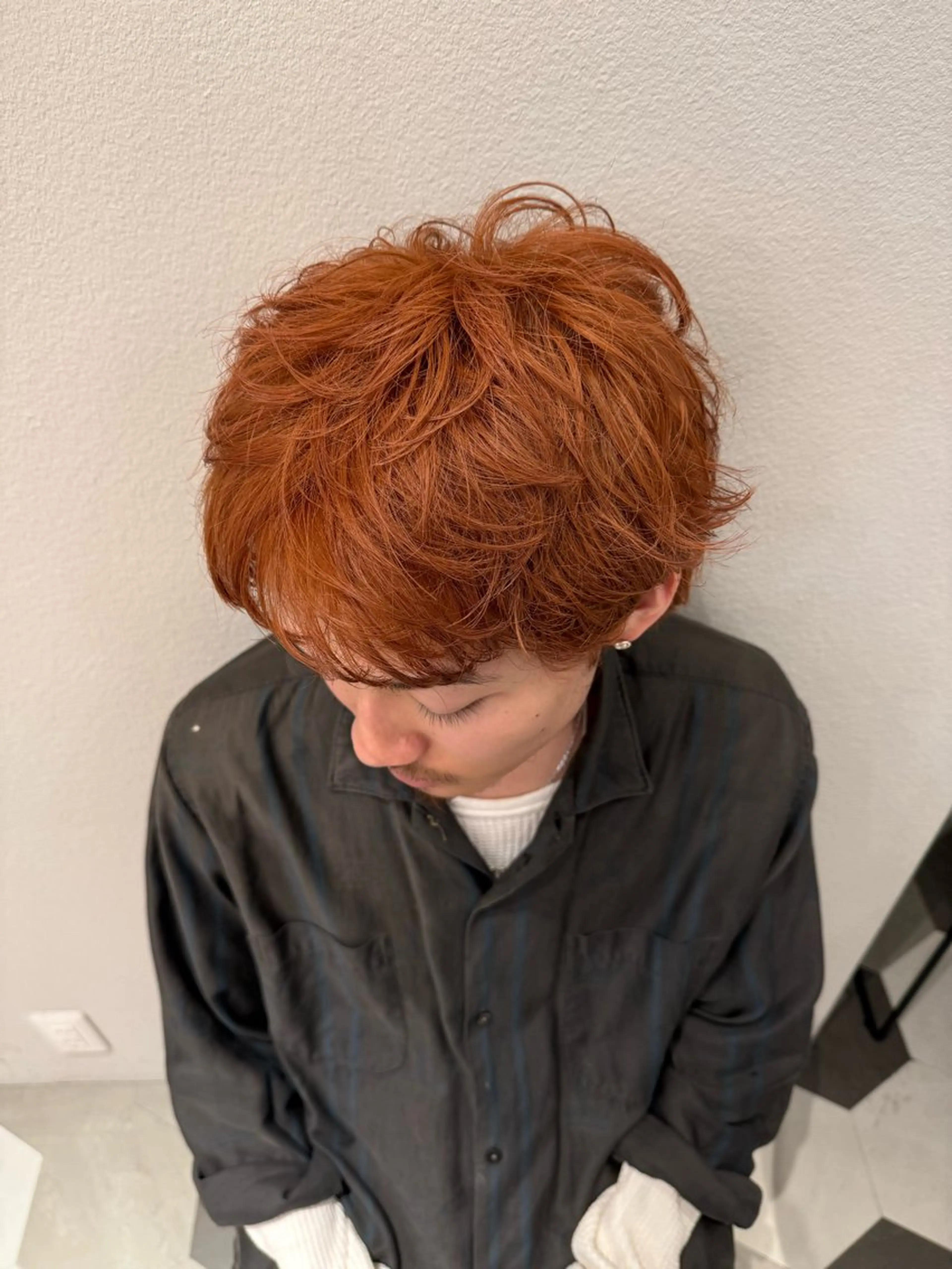 ショート カラー ヘアカラー トリートメント ブリーチ/アレンジ 天満/chihiroのヘアスタイル