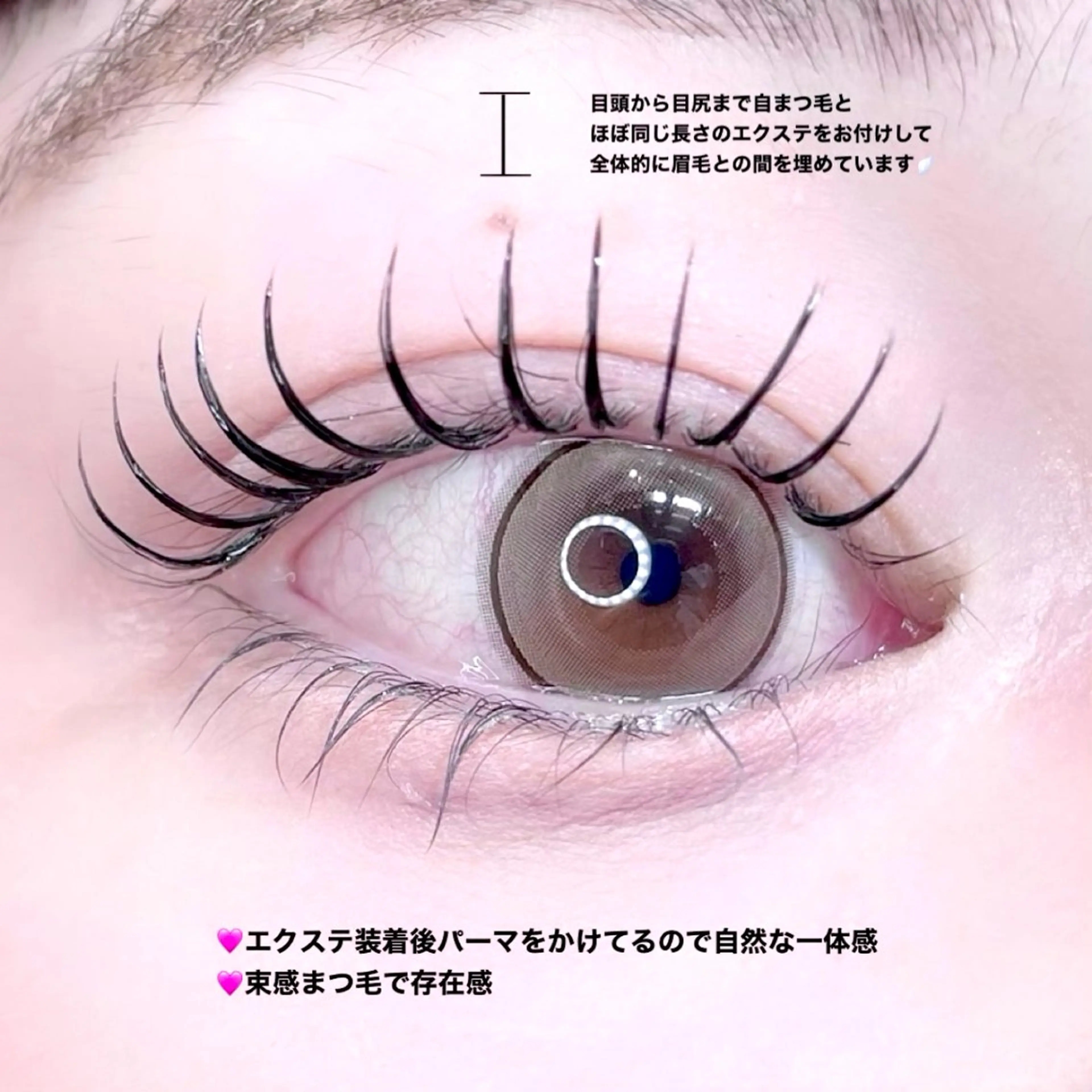 マツエク・マツパ フラットラッシュ GO TODAY 表参道Luce店所属・ラッシュリフト / eri🎀のマツエク・マツパデザイン