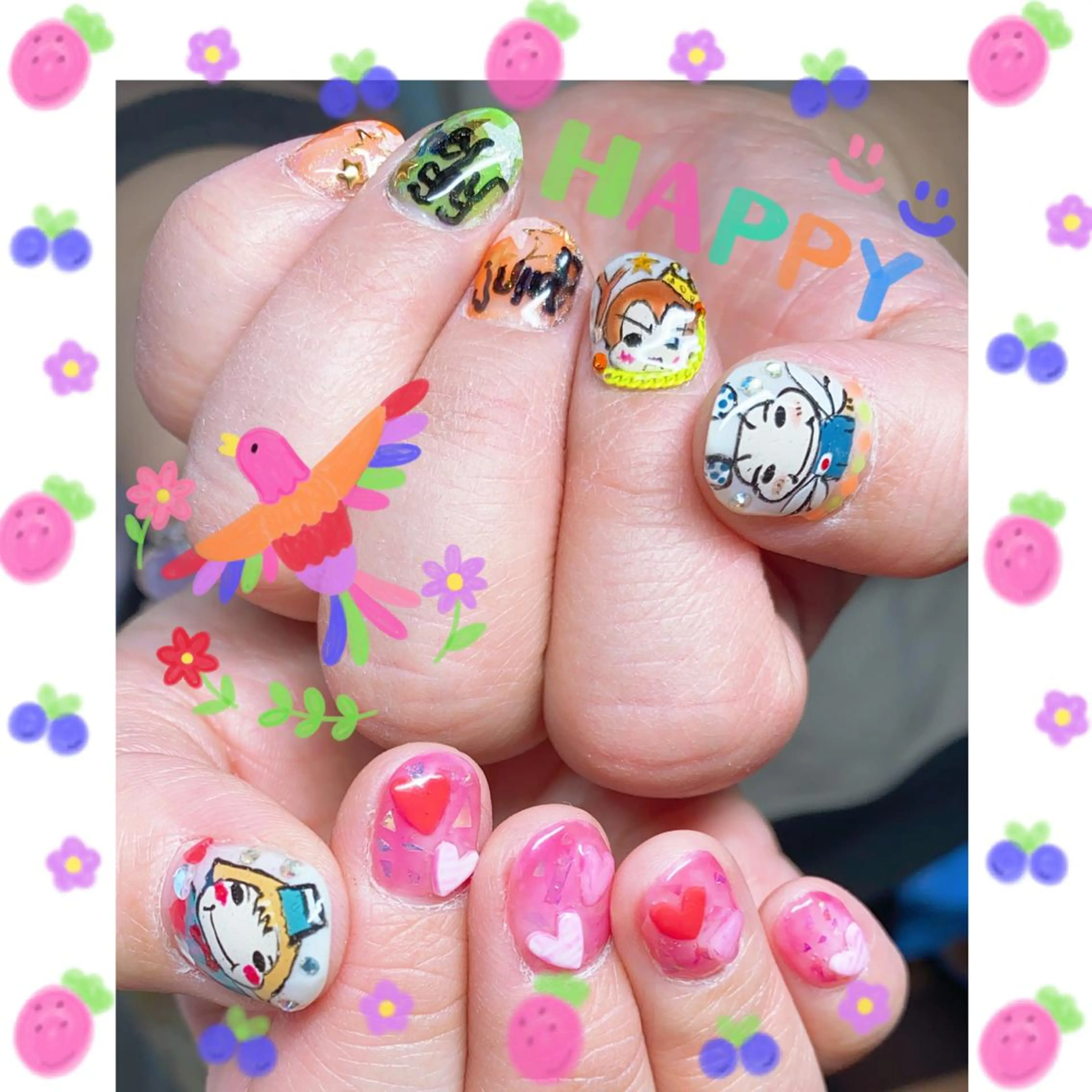 ネイル 田口 美奈のヘアスタイル