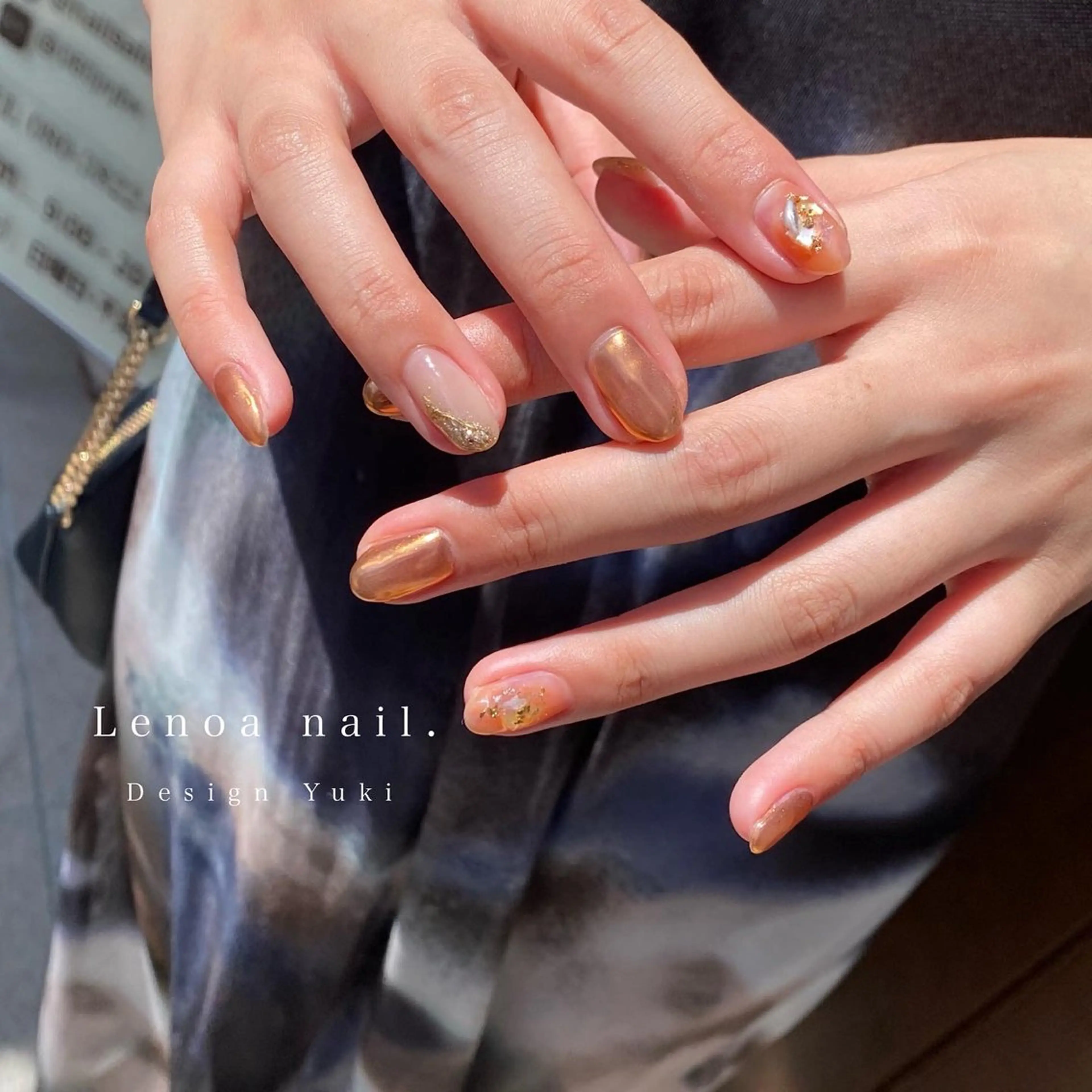 ネイル ハンドネイル Lenoa Yukiのネイルデザイン