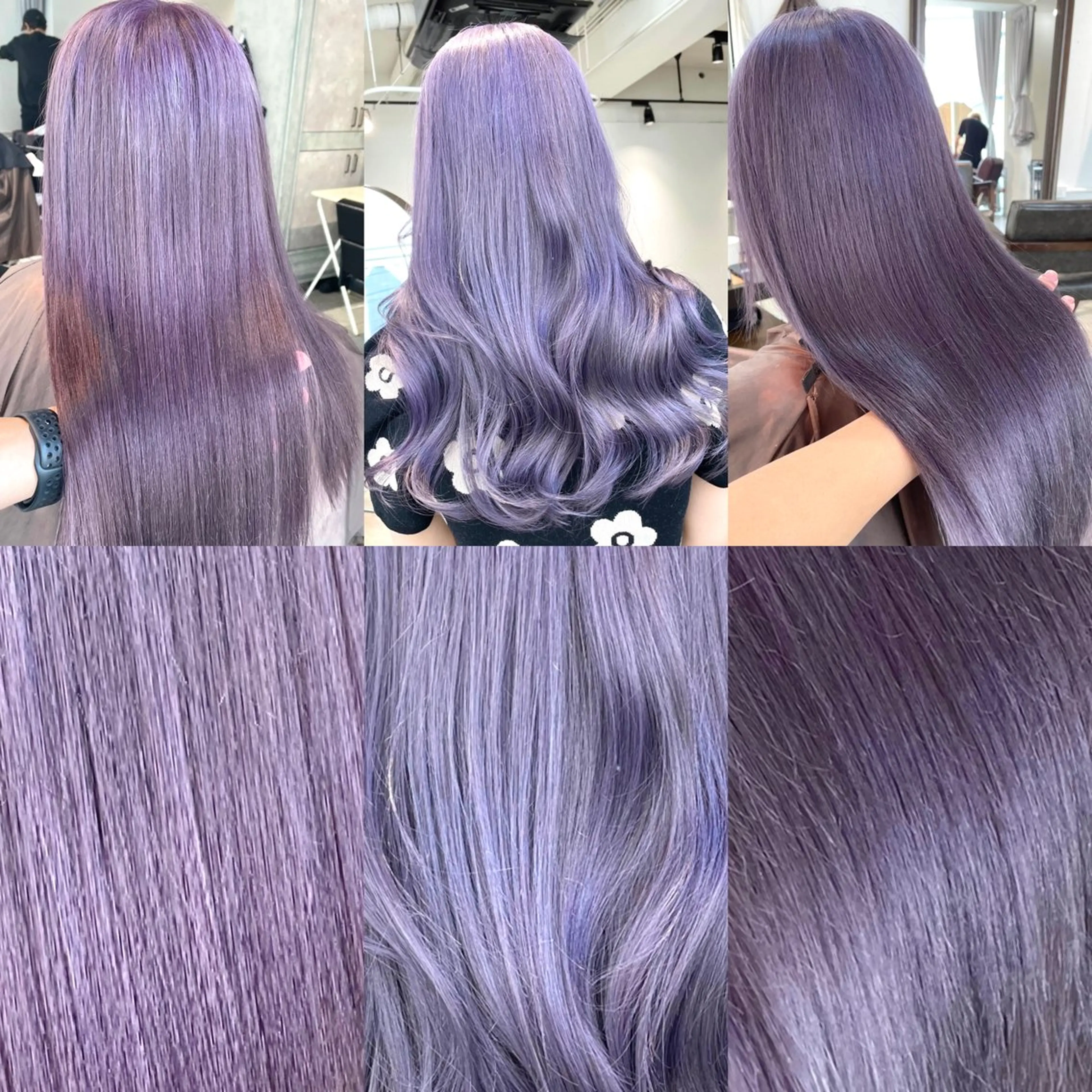 ロング カラー ヘアアレンジ カット ヘアカラー 🌹TikTok4万 フォロワー🌹AKIのヘアスタイル