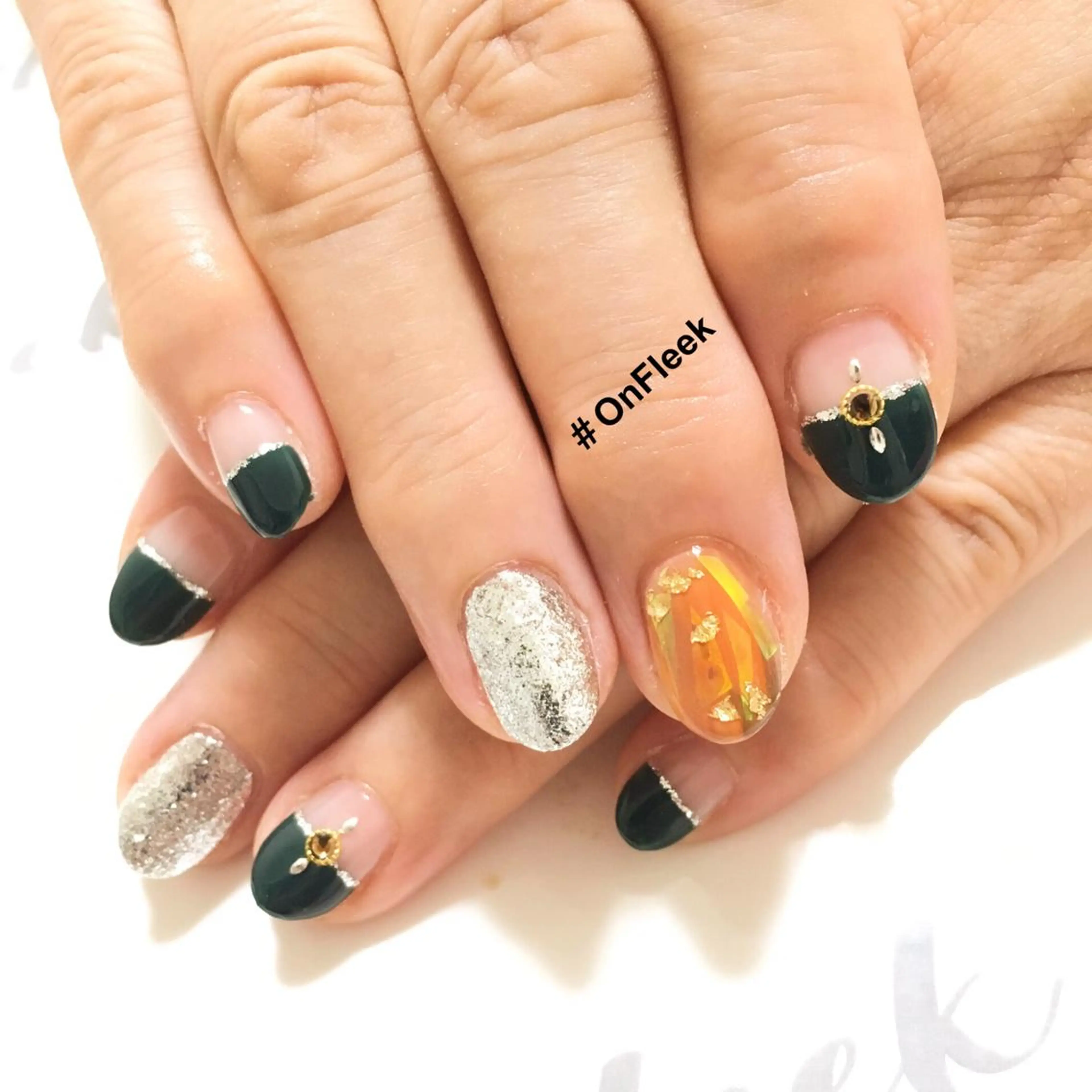 ネイル ハンドネイル NailSalon ＃OnFleekのネイルデザイン