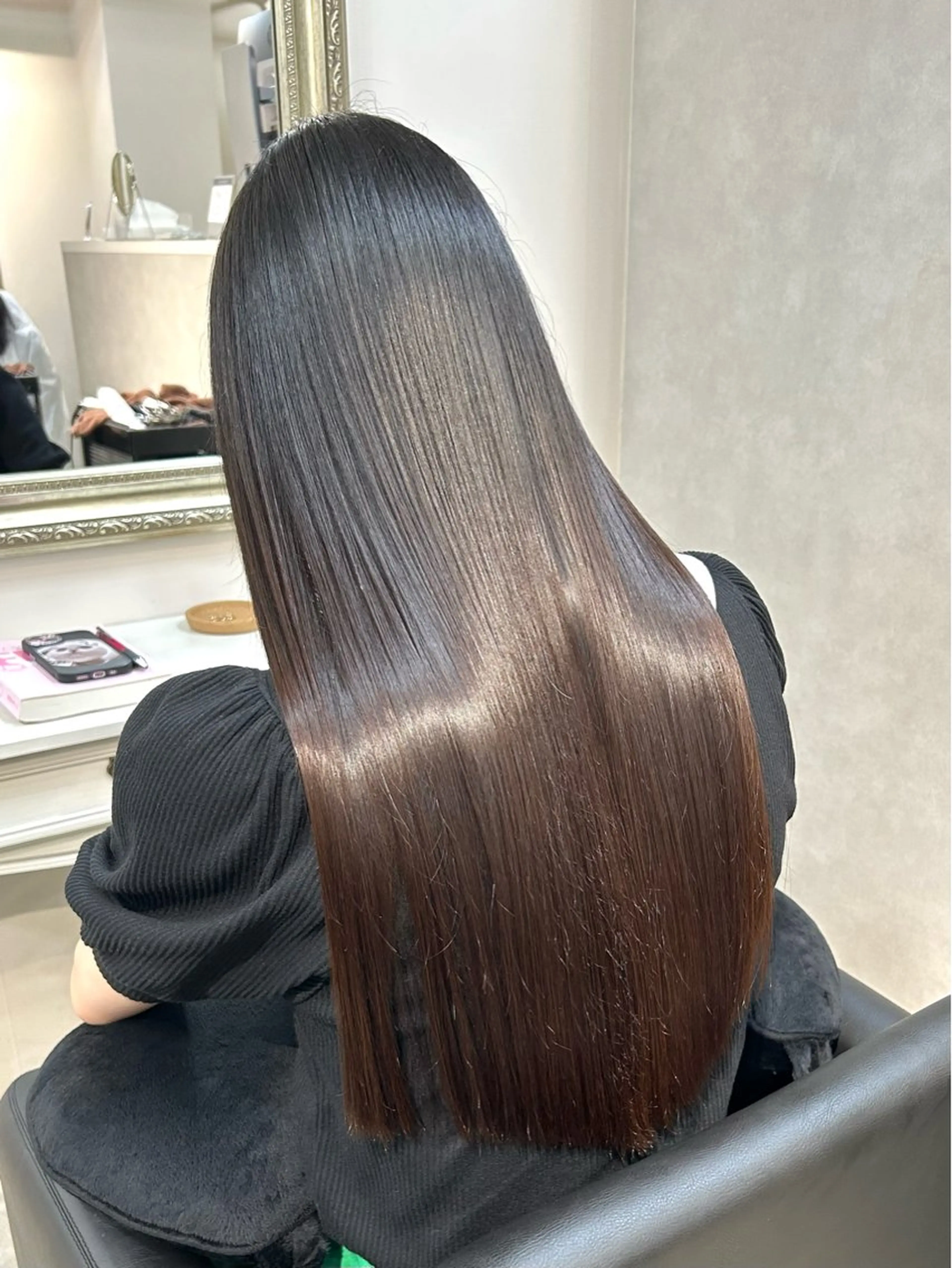 4回目以降の方こちら💁【艶髪】髪質改善カラー＋トリートメントの写真