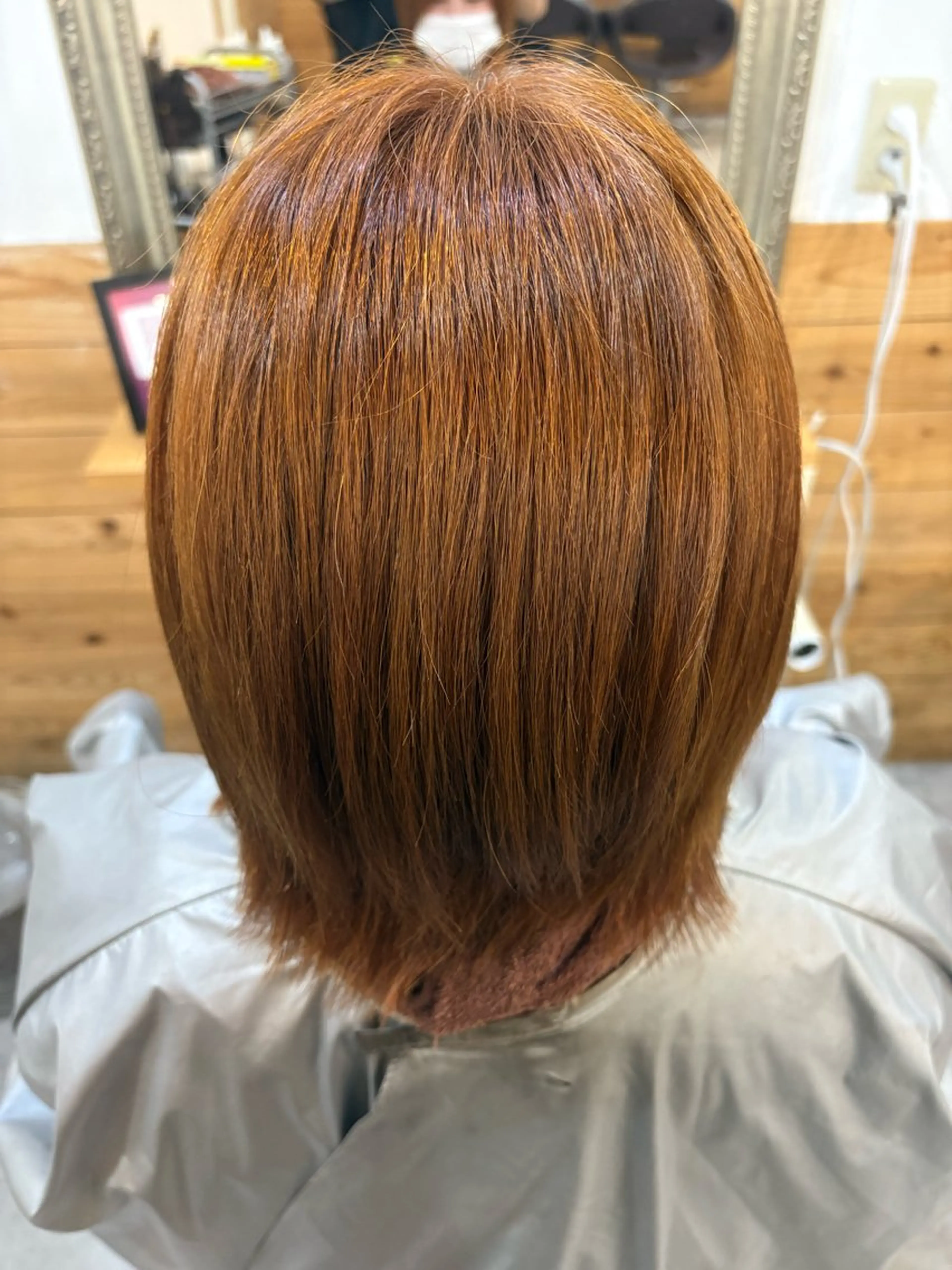 カラー 髪質改善カラー/ 結べるレイヤー/文野のヘアスタイル