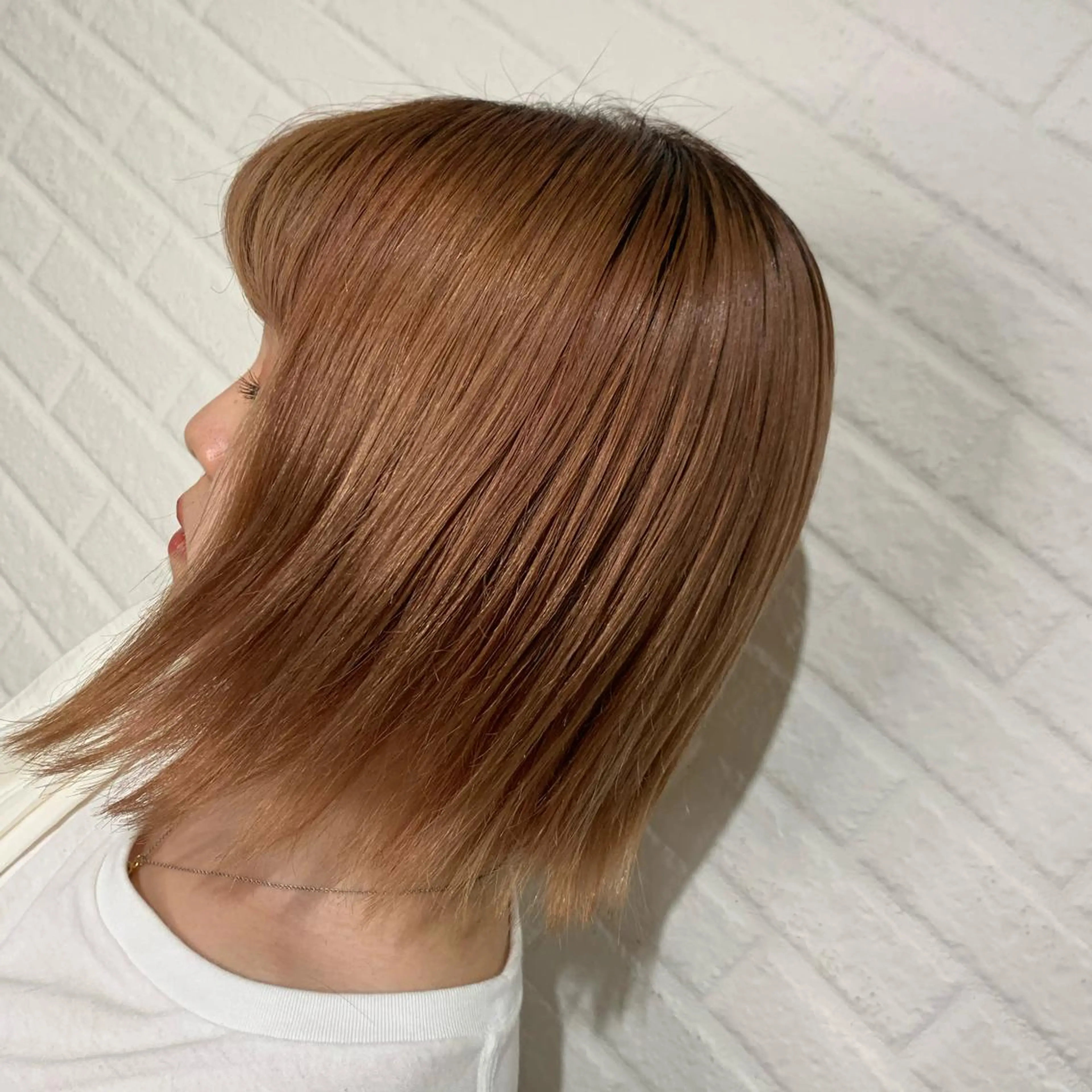 ミディアム カラー 佐藤 宰のヘアスタイル