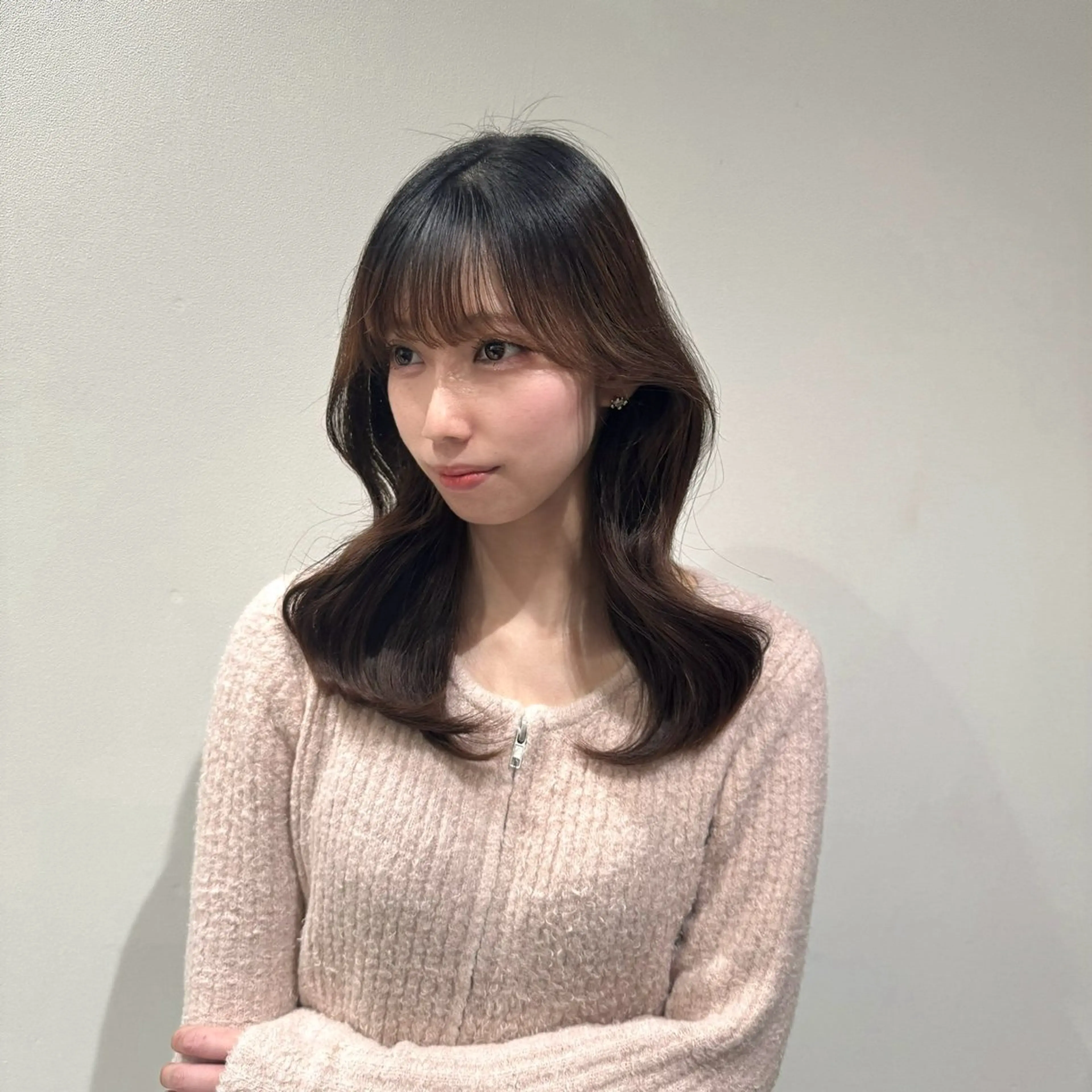 ロング カラー 🩷渋谷/韓国/レイ ヤー/透明感Sayaのヘアスタイル