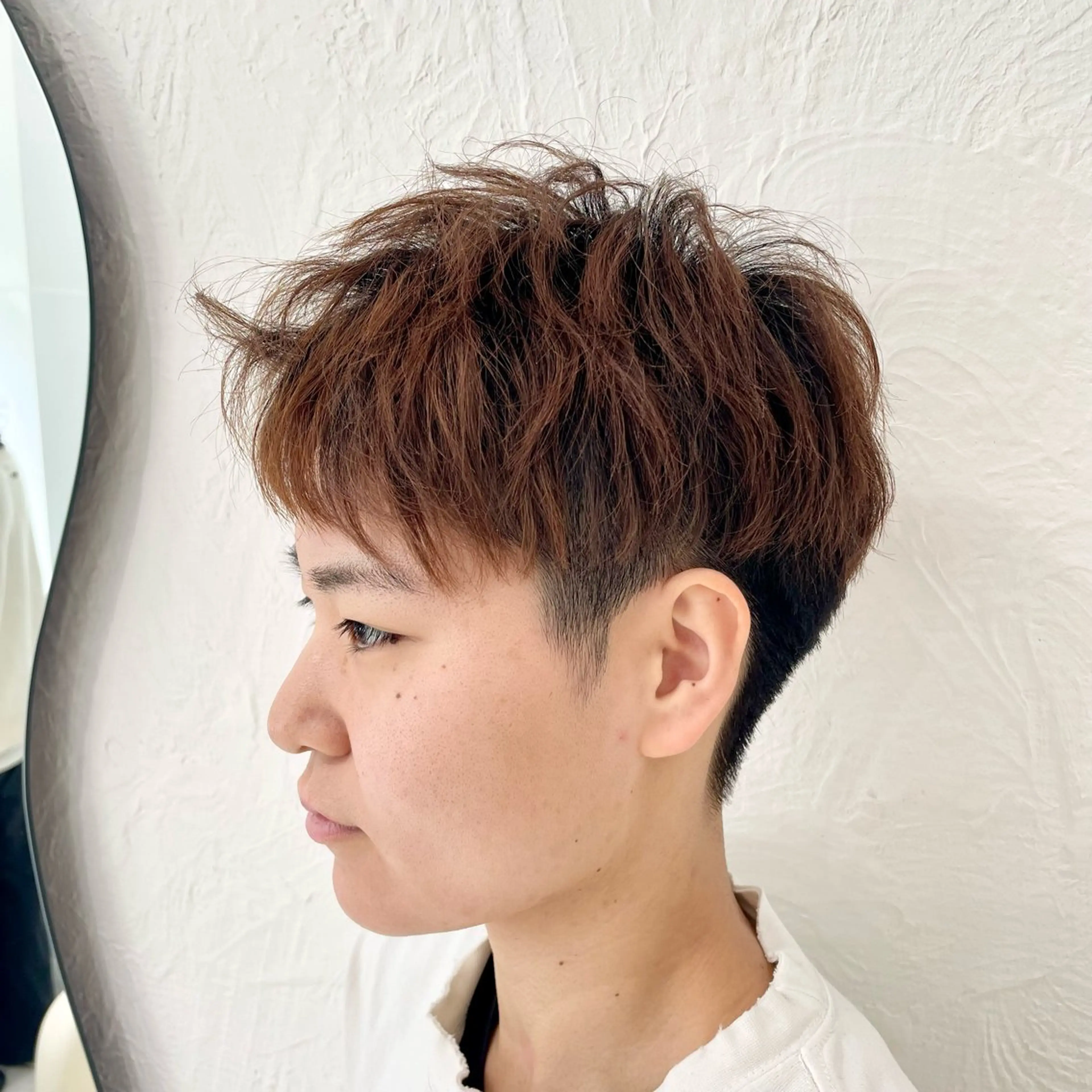 【メンズ限定】カット+パーマ+炭酸泉の写真