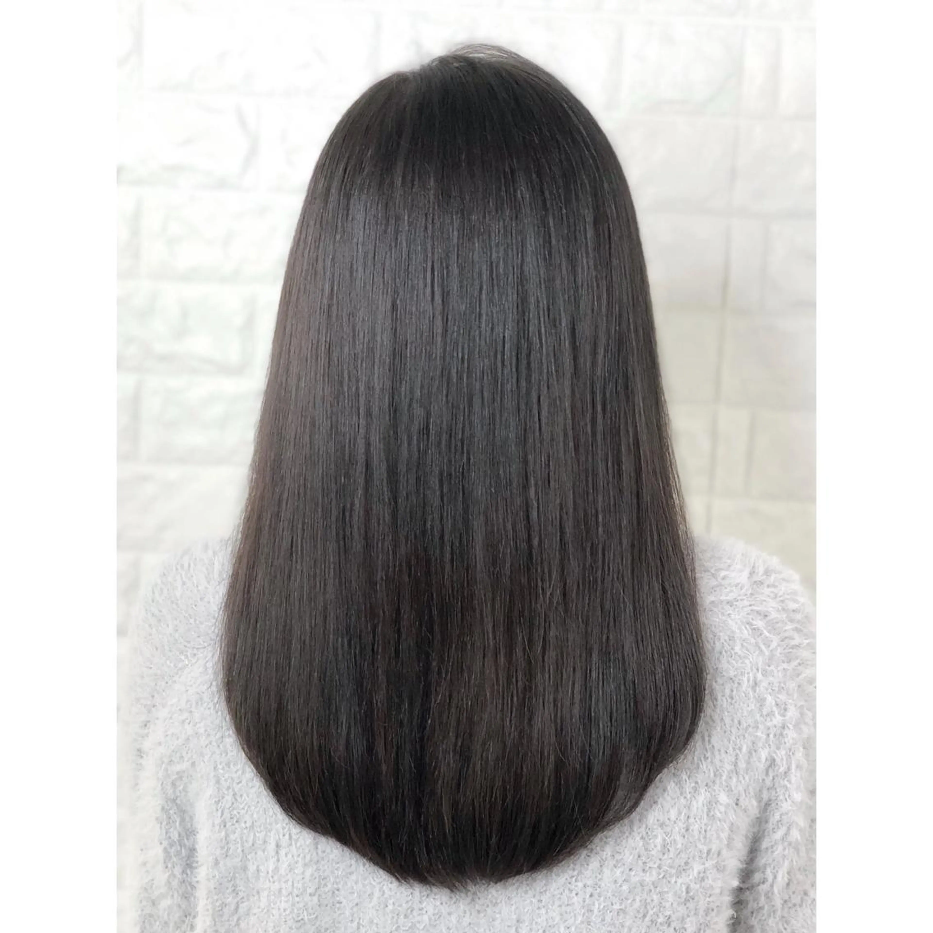 ミディアム カラー アッシュ アッシュブラウン ブラウンカラー 透明感カラー イルミナカラー 髪質改善特化KIZU /艶髪研究（京都）のヘアスタイル