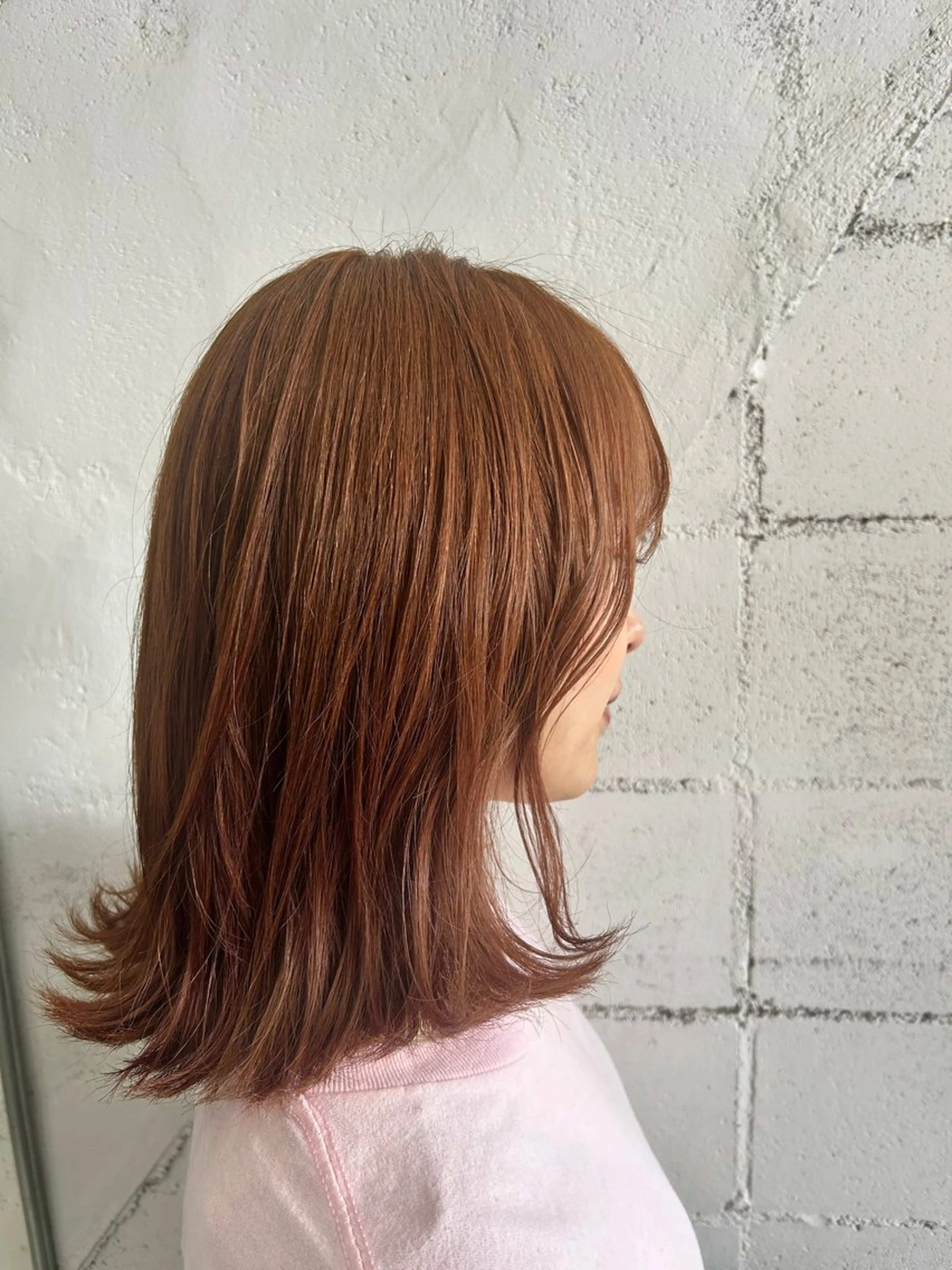 カラー 小林 沙都のヘアスタイル