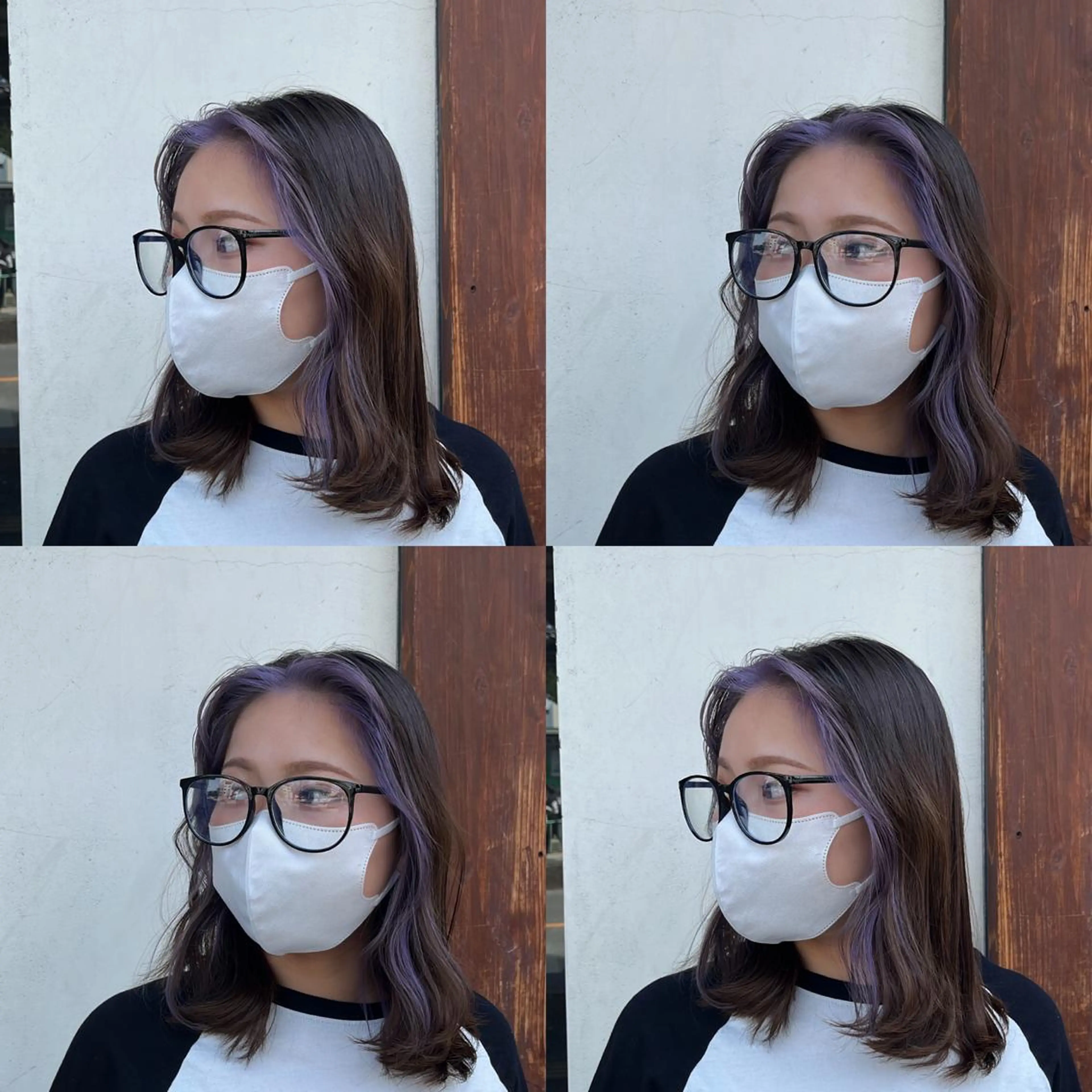 ミディアム カラー 髪質改善･縮毛矯正 特化･ユウシンのヘアスタイル