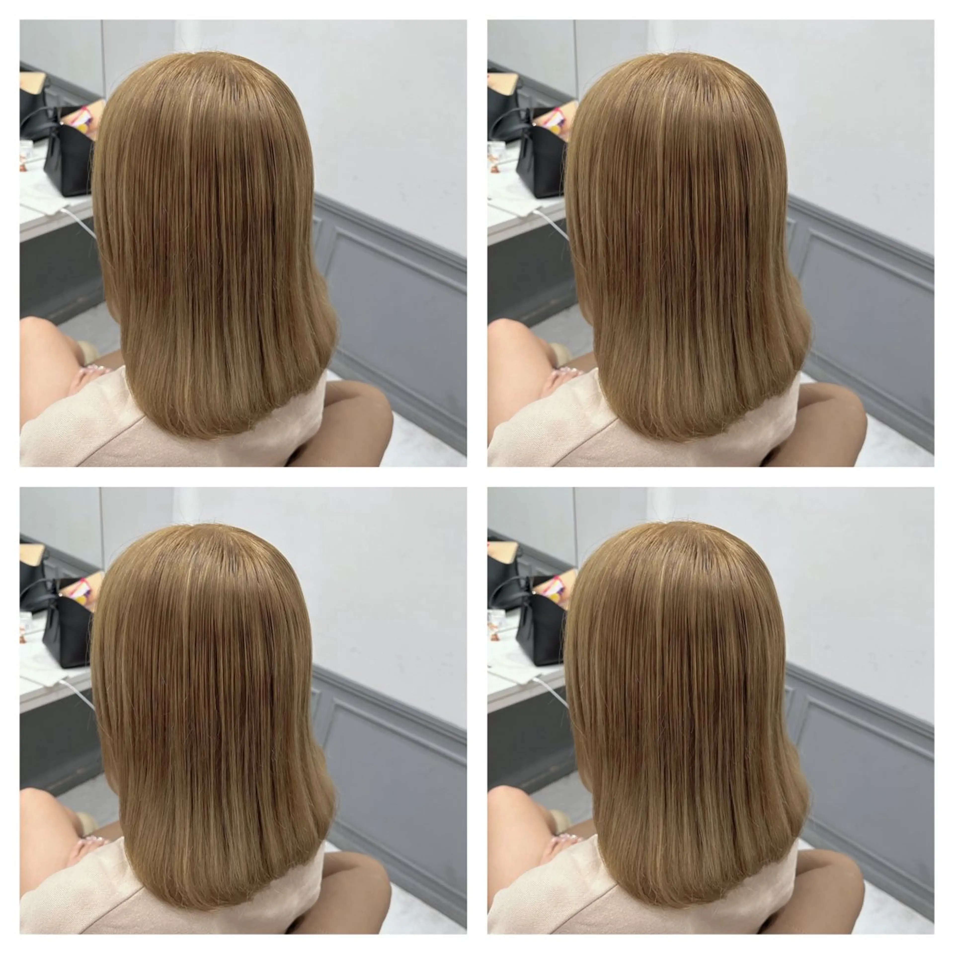 セミロング カラー ヘアアレンジ カット ヘアカラー トリートメント ヘアセット 🎀推し活ヘアー🎀 Yuuna🐰💖のヘアスタイル