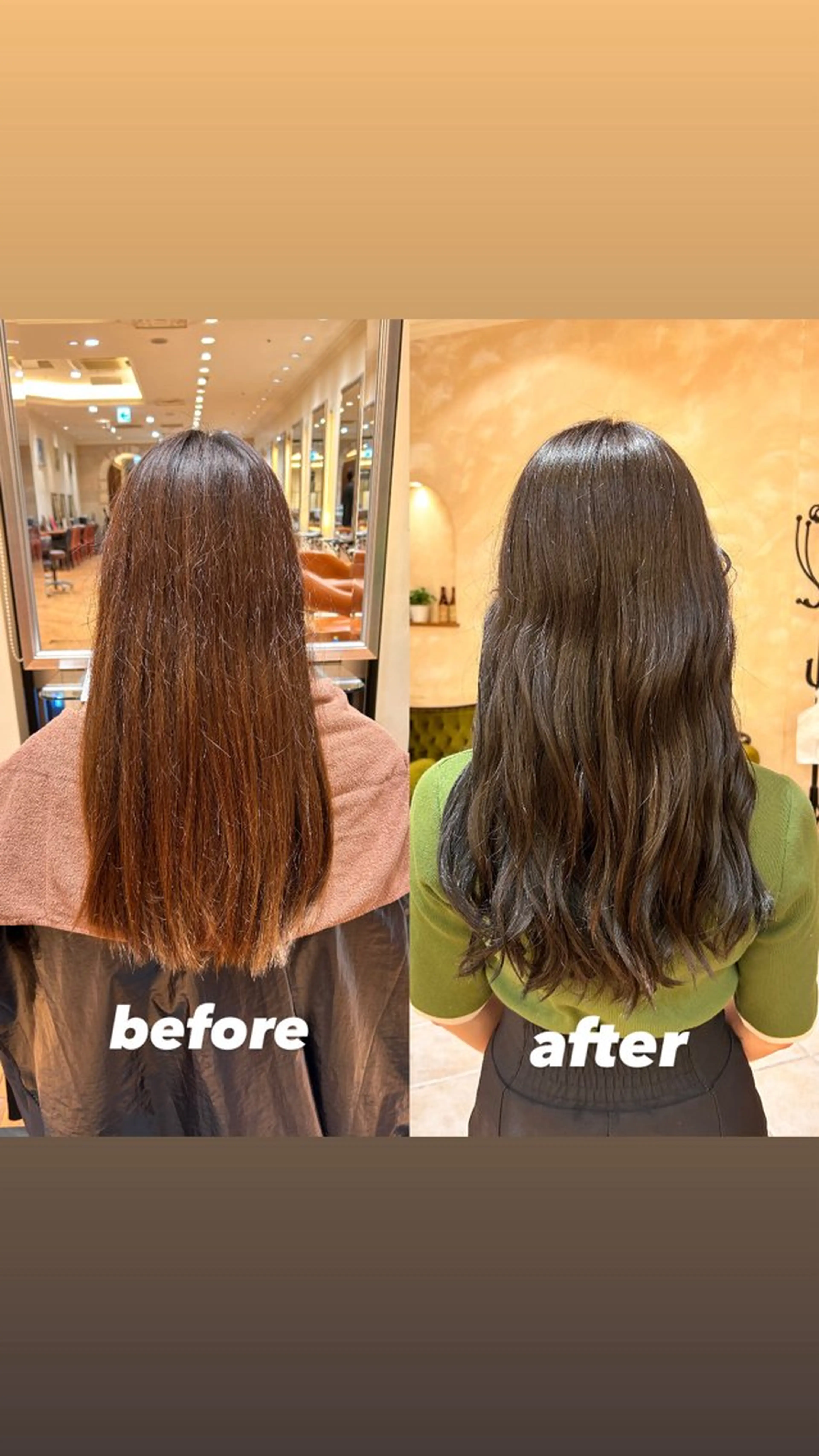 ロング ヘアカラー BEAUTRIUM265所属・【ストレート】 平野枝莉のヘアスタイル