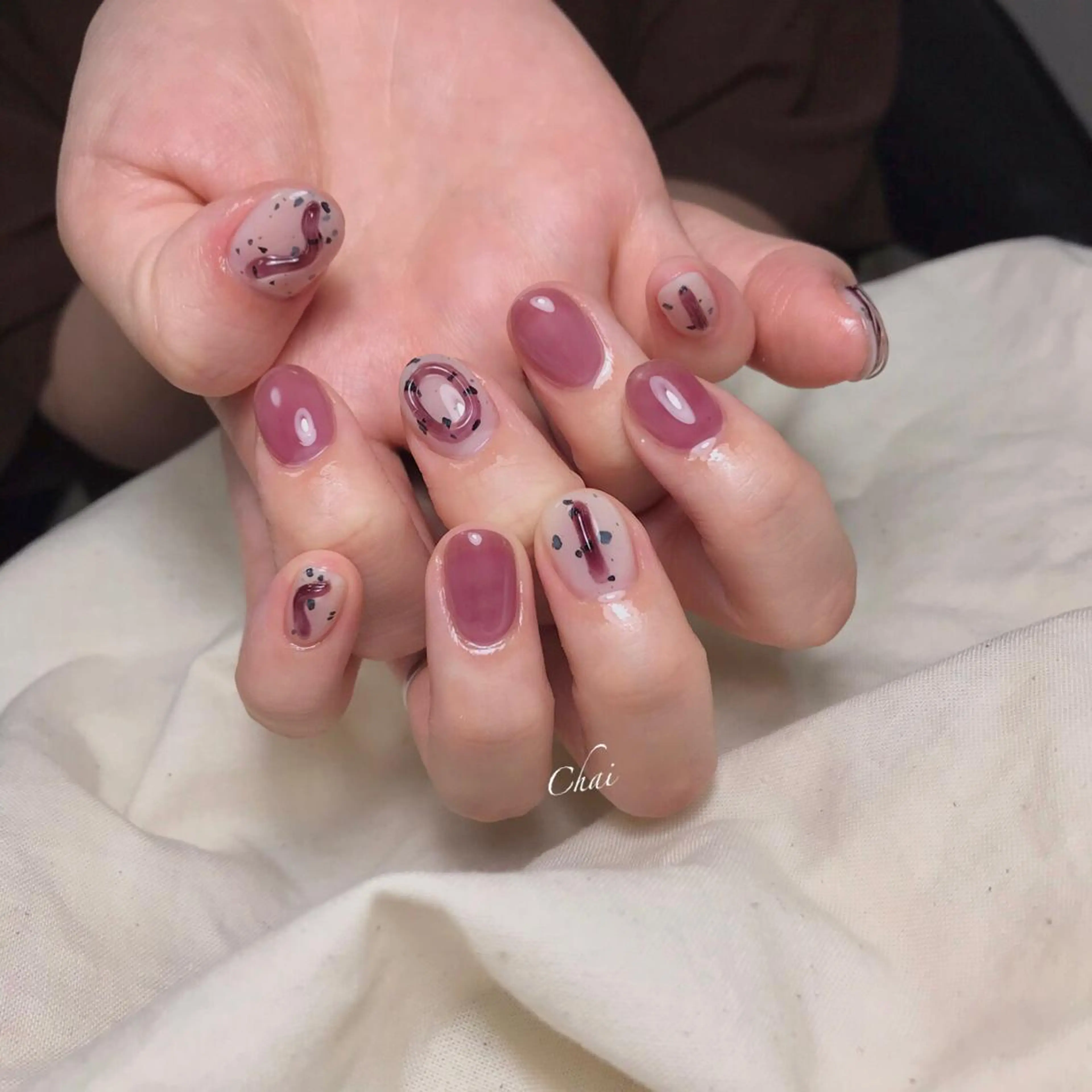 ネイル ハンドネイル 💅chainail _aiのネイルデザイン
