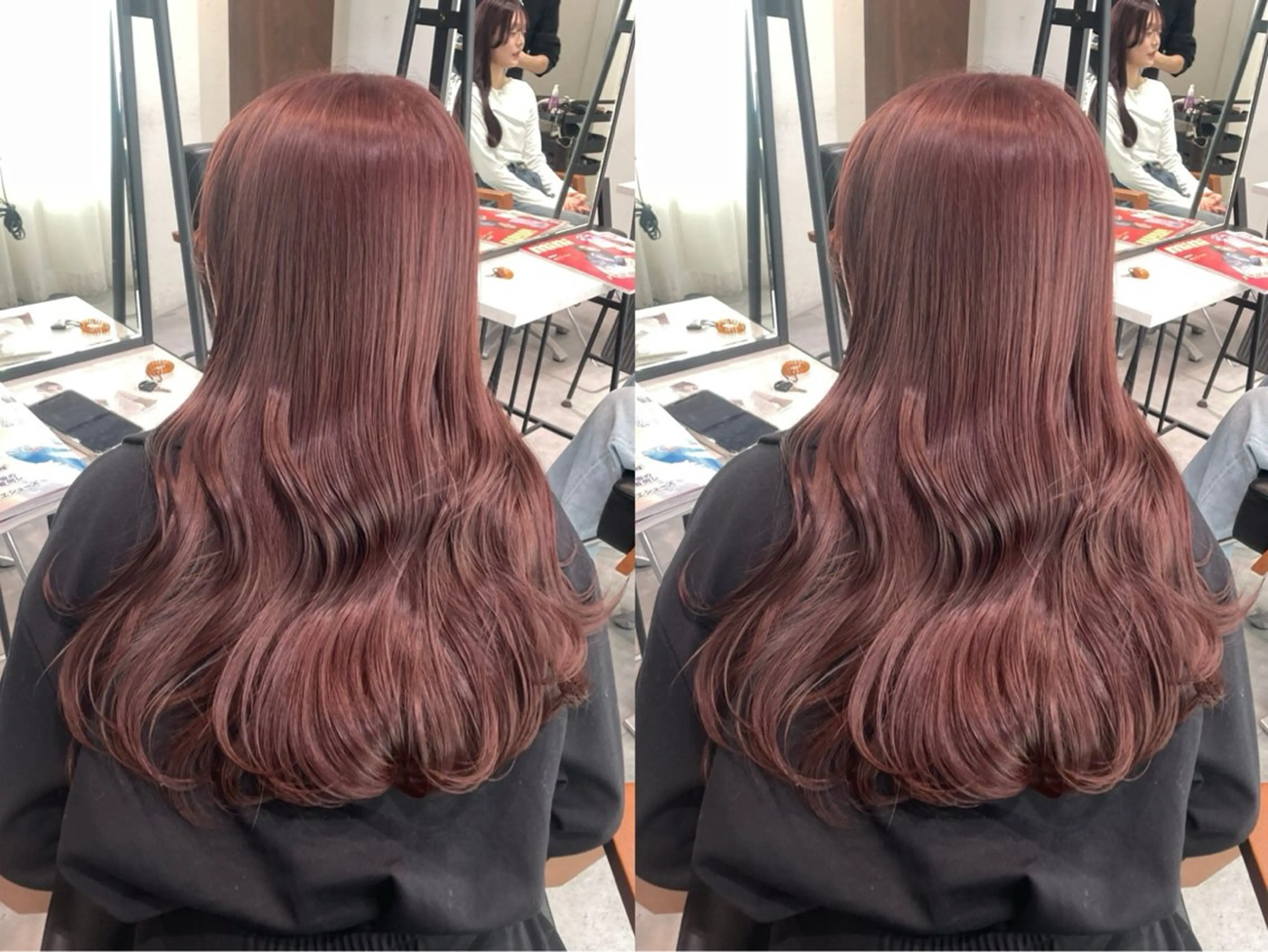 ロング カラー Rinka🌷🩶 グレージュカラー🫧のマツエク・マツパデザイン
