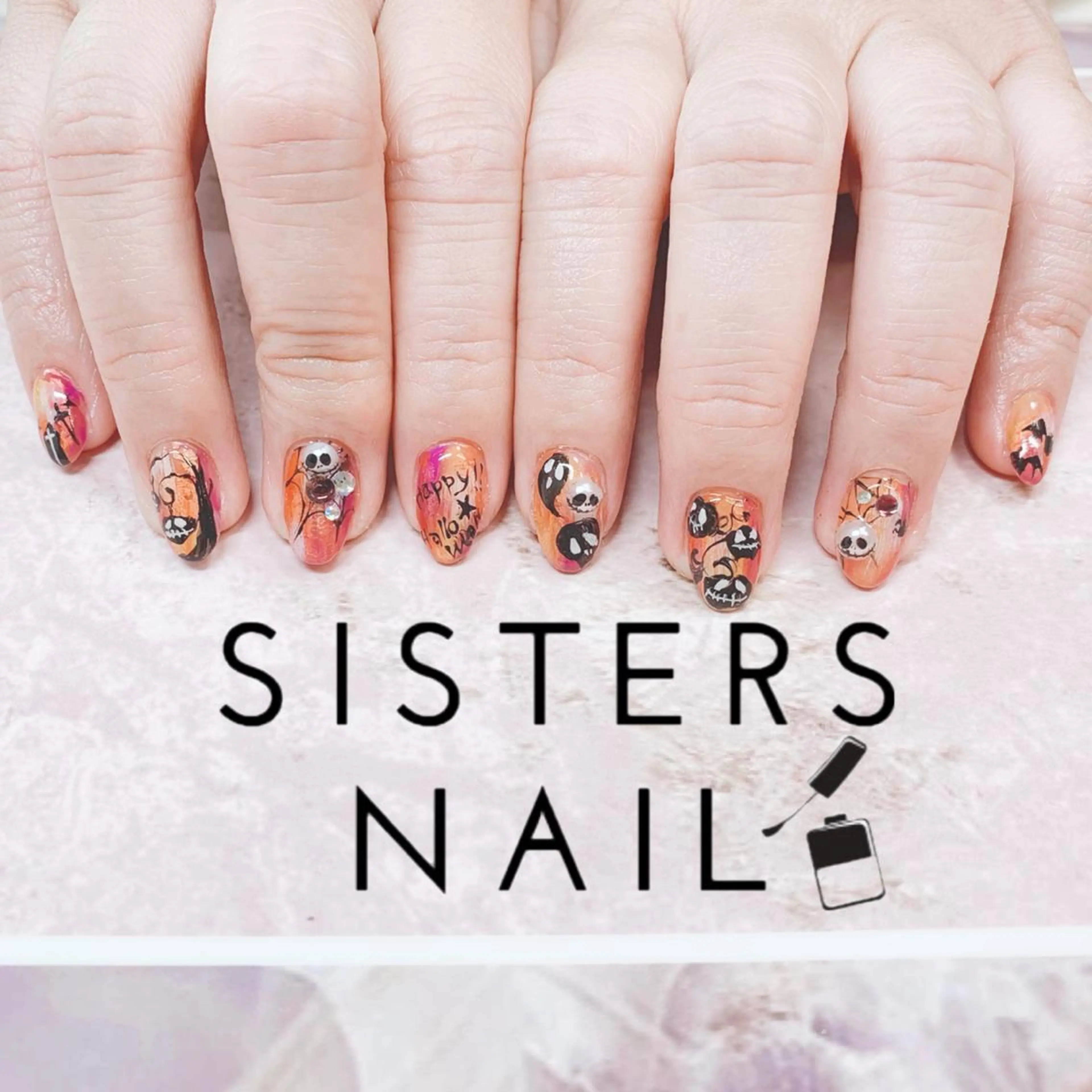 ネイル ハンドネイル ハンドケア sisters nail.fのネイルデザイン
