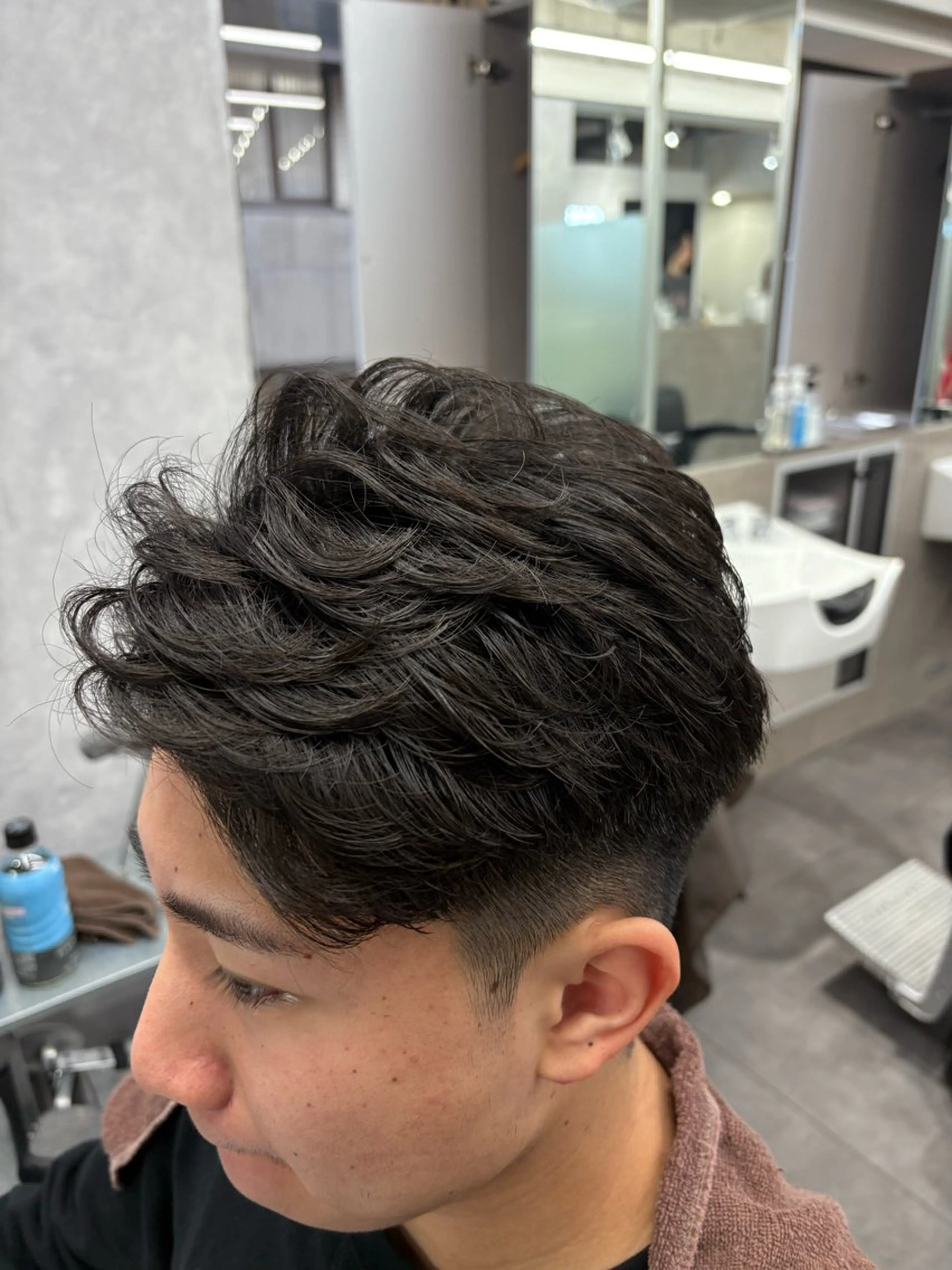 ショート メンズ カット 本間 颯太のヘアスタイル