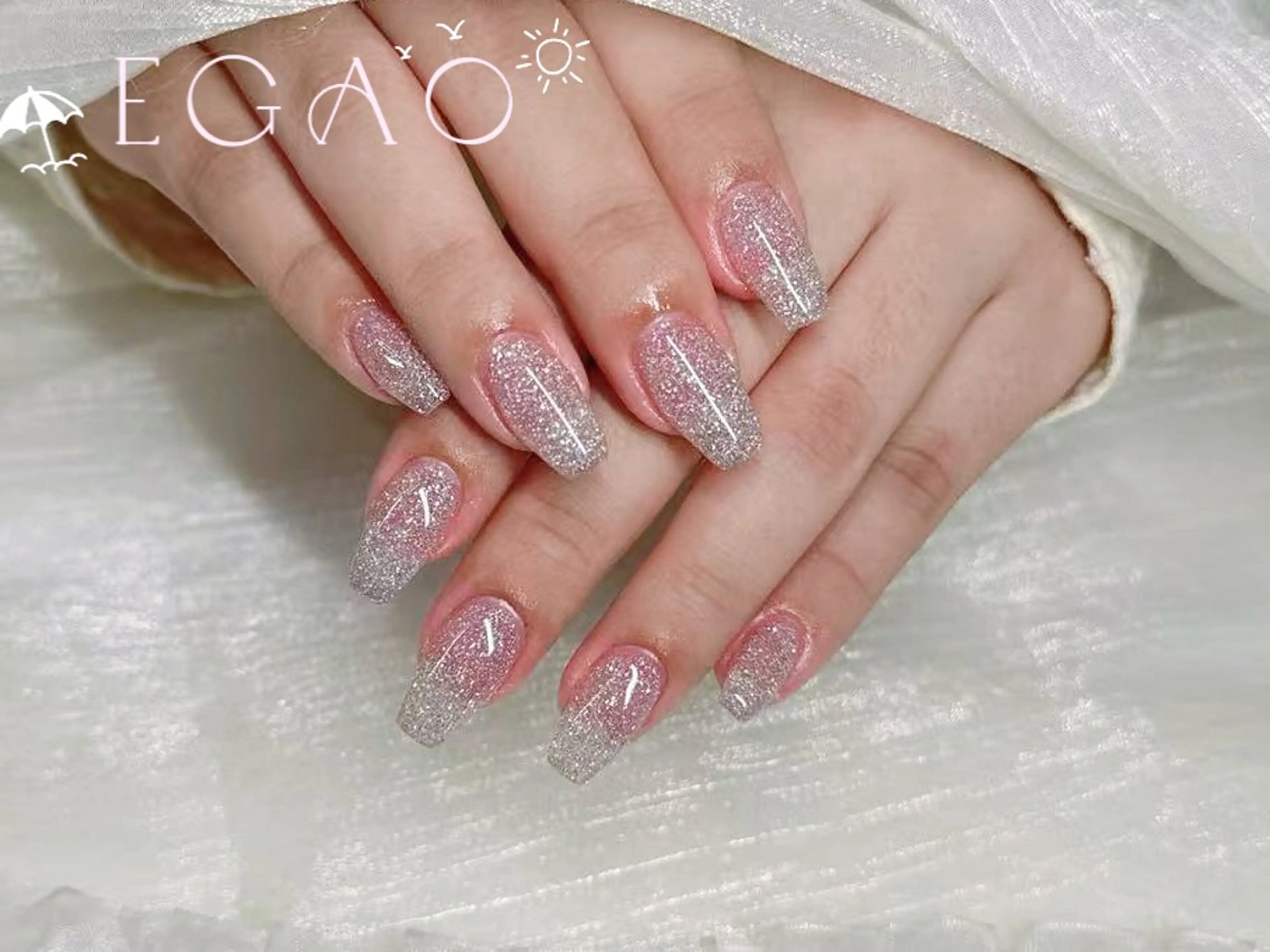 ネイル アートネイル フットネイル フレンチネイル ジェルネイル グラデーション ハンドネイル Egao Nail錦糸町店のネイルデザイン