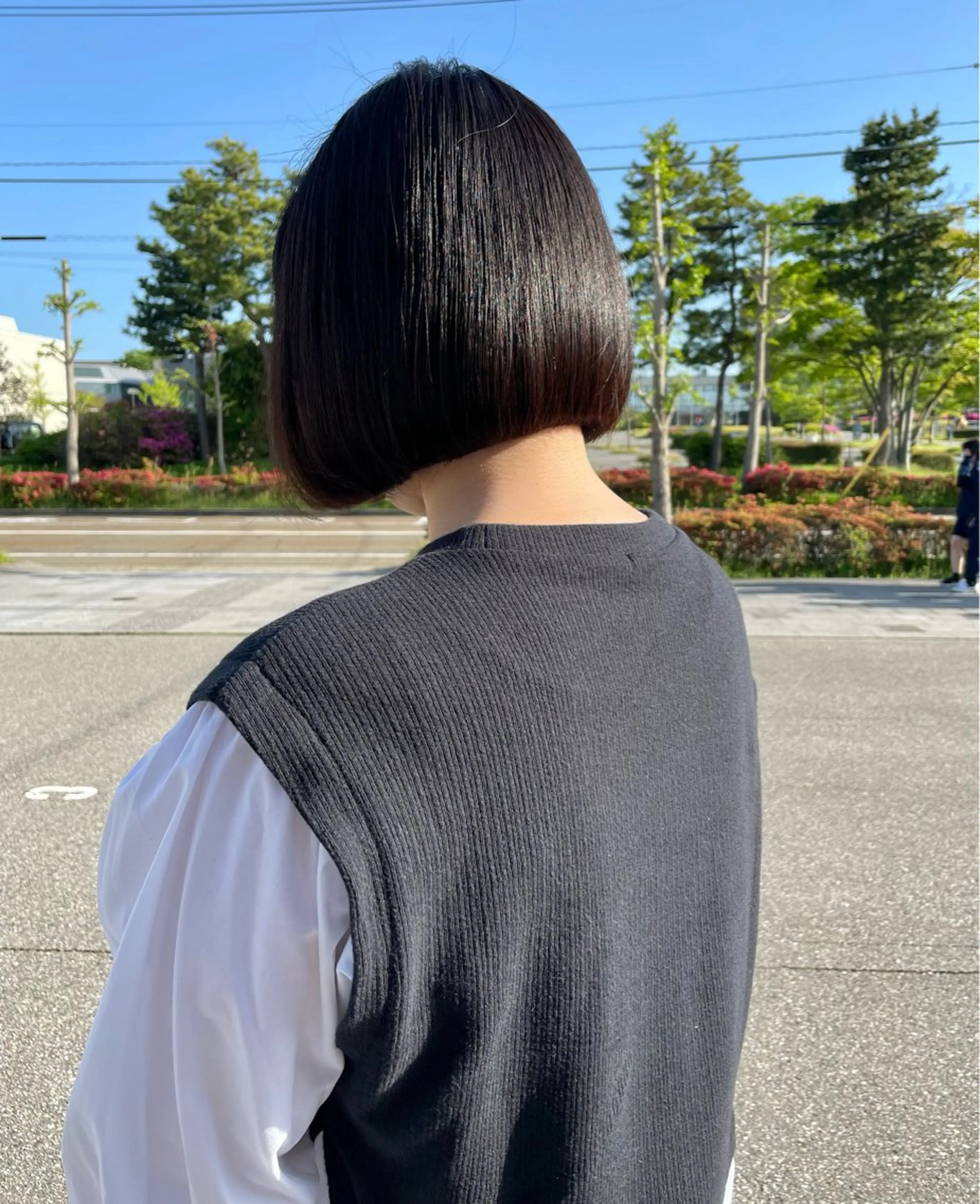 ショート ボブ 自由が丘/メンズ/ ボブ/田丸のヘアスタイル