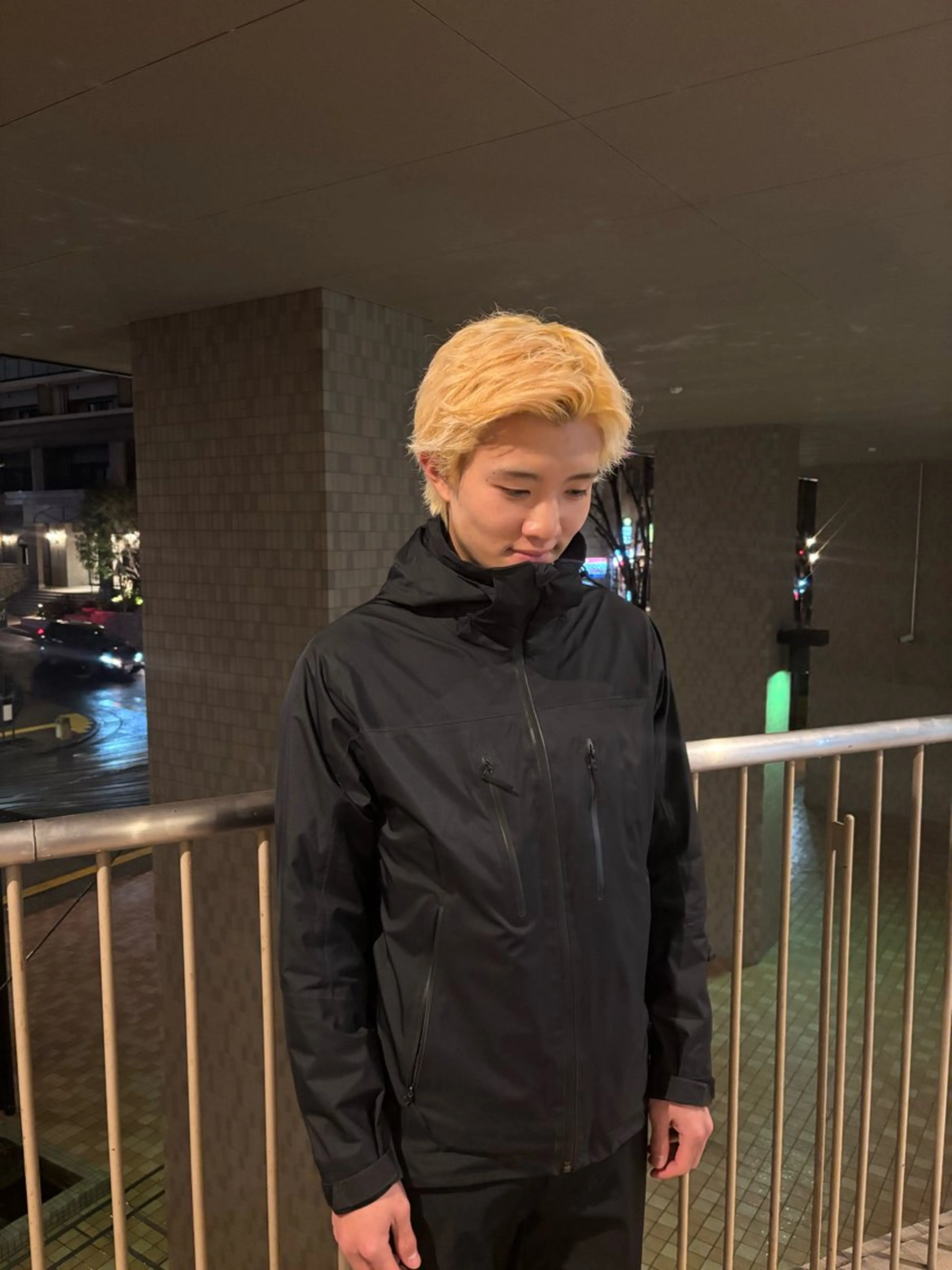 メンズ ボブ/ベージュ /MIYUのヘアスタイル