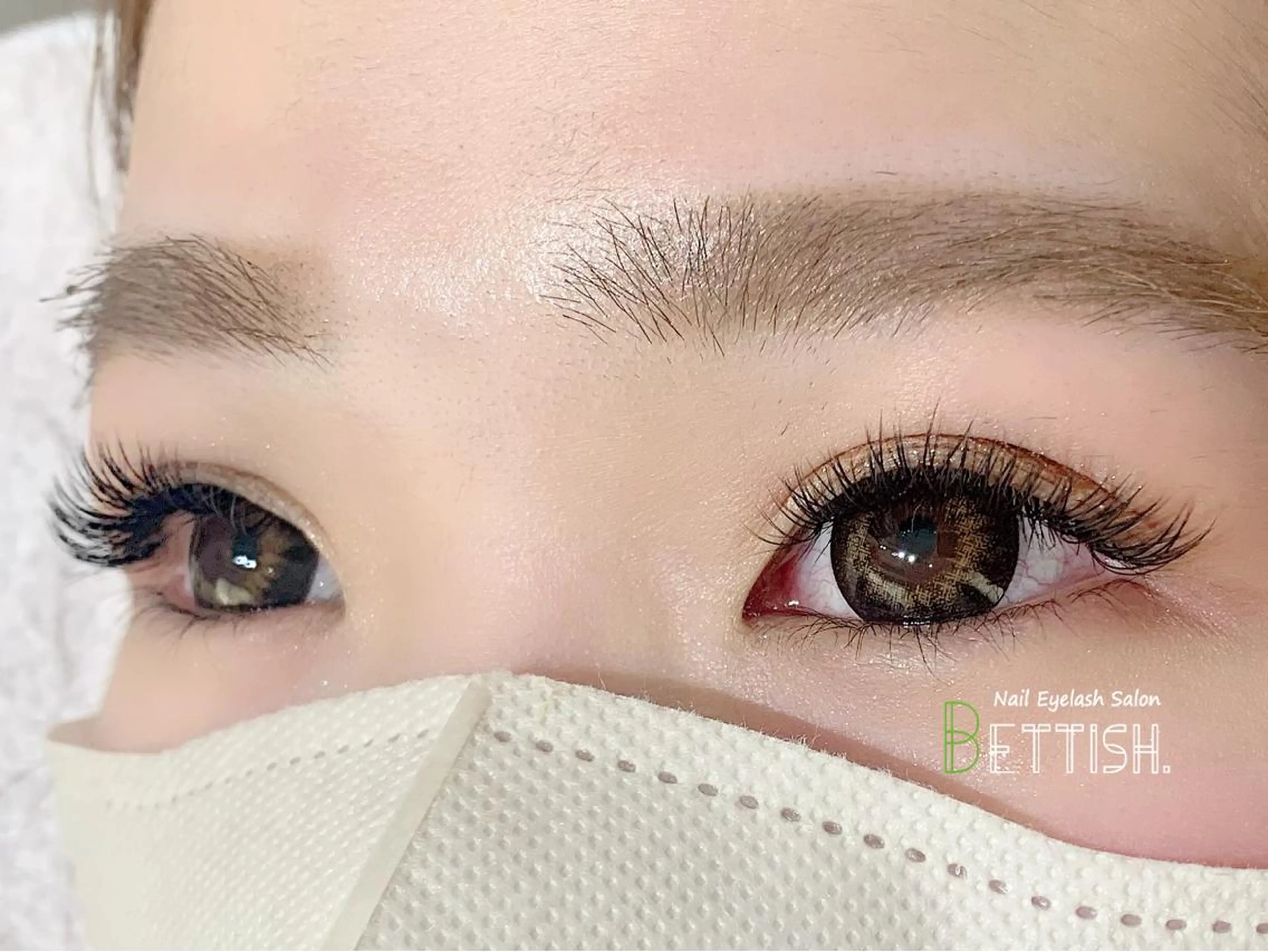 マツエク・マツパ マツエク BETTISH. HARUKA☺︎のマツエク・マツパデザイン