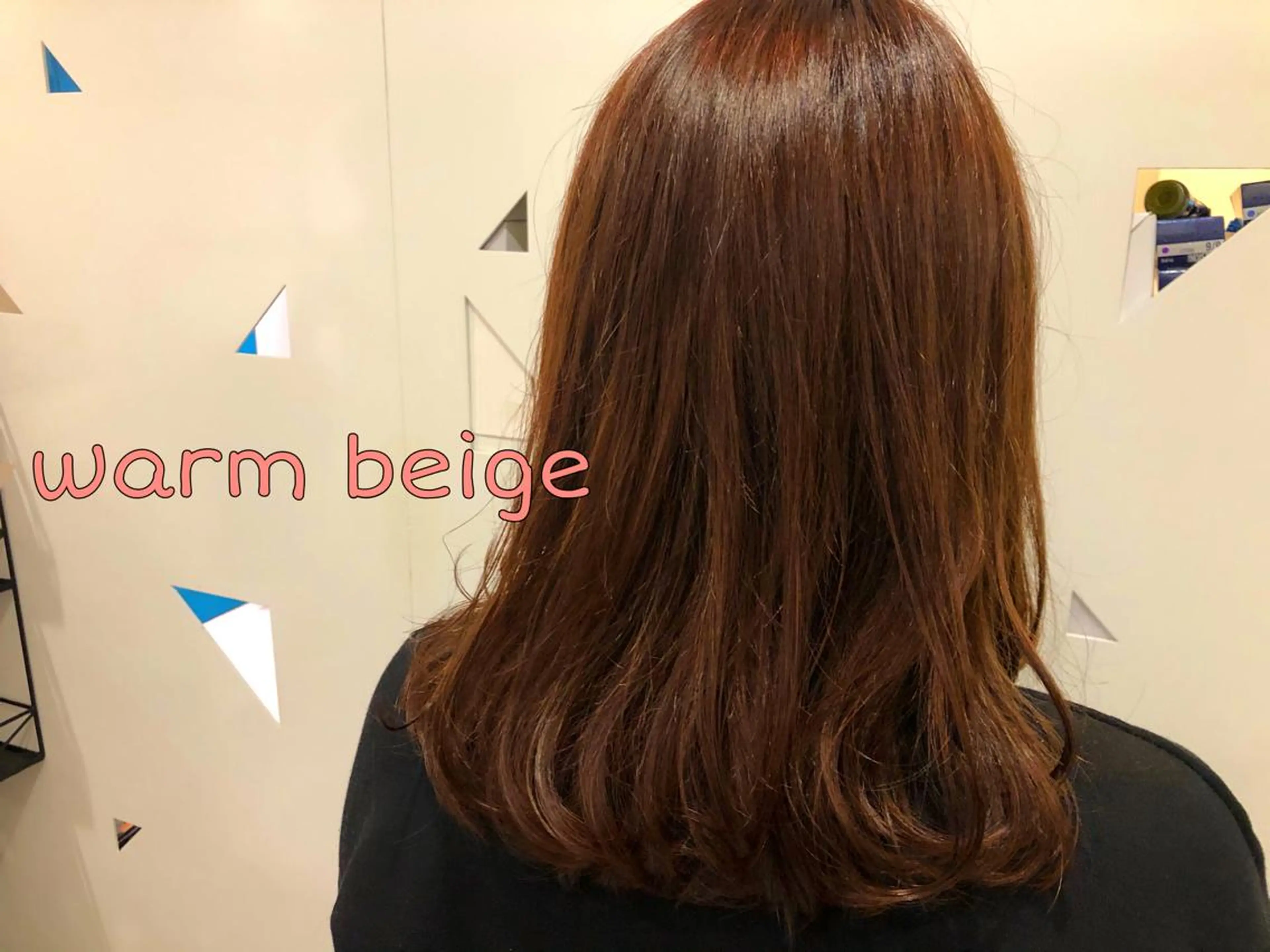 ミディアム カラー ヘアアレンジ 髪質改善✨️透明感カ ラー✧*。山下さいみのヘアスタイル