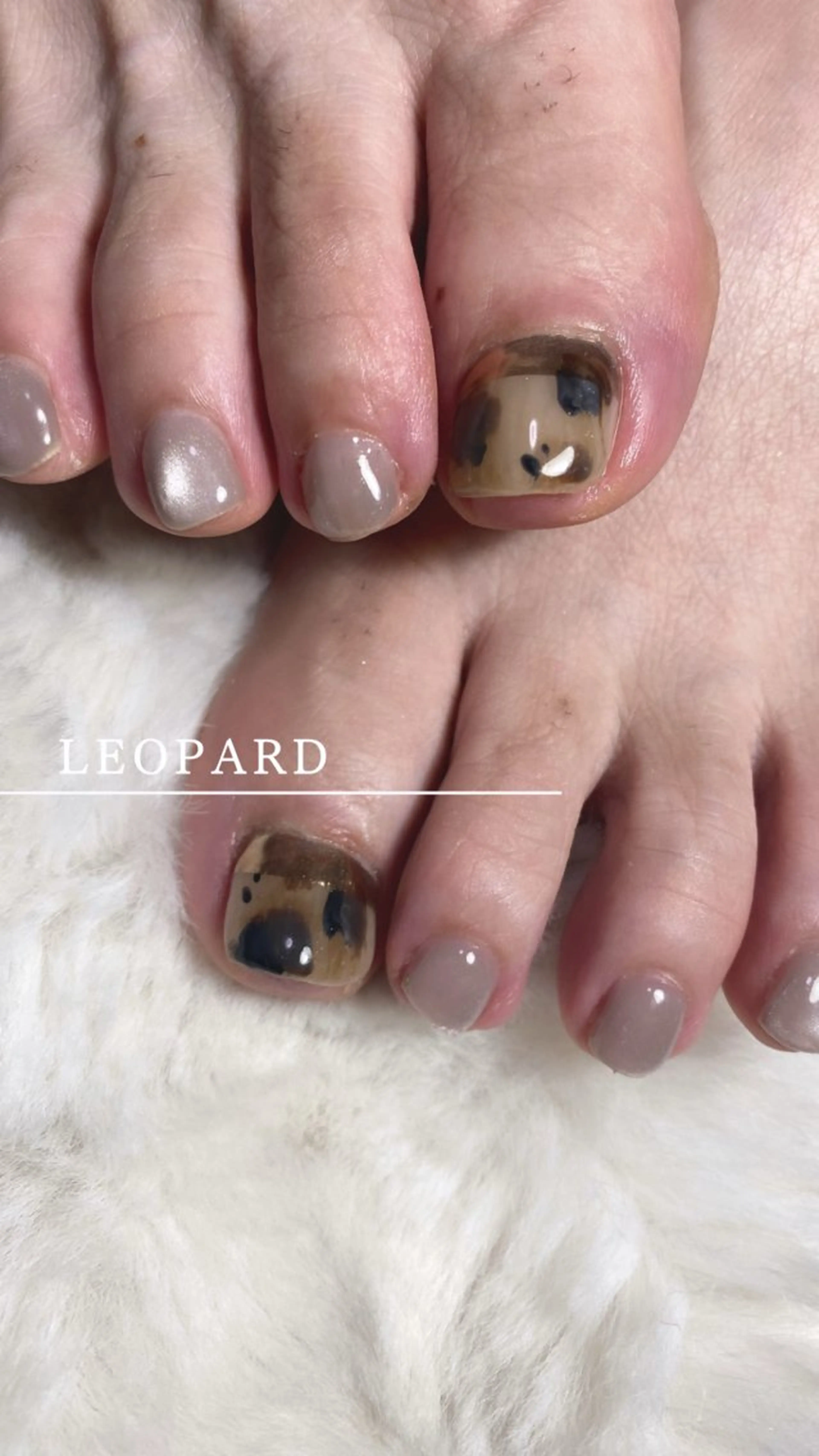 ネイル アニマル柄 GRG NAILのネイルデザイン