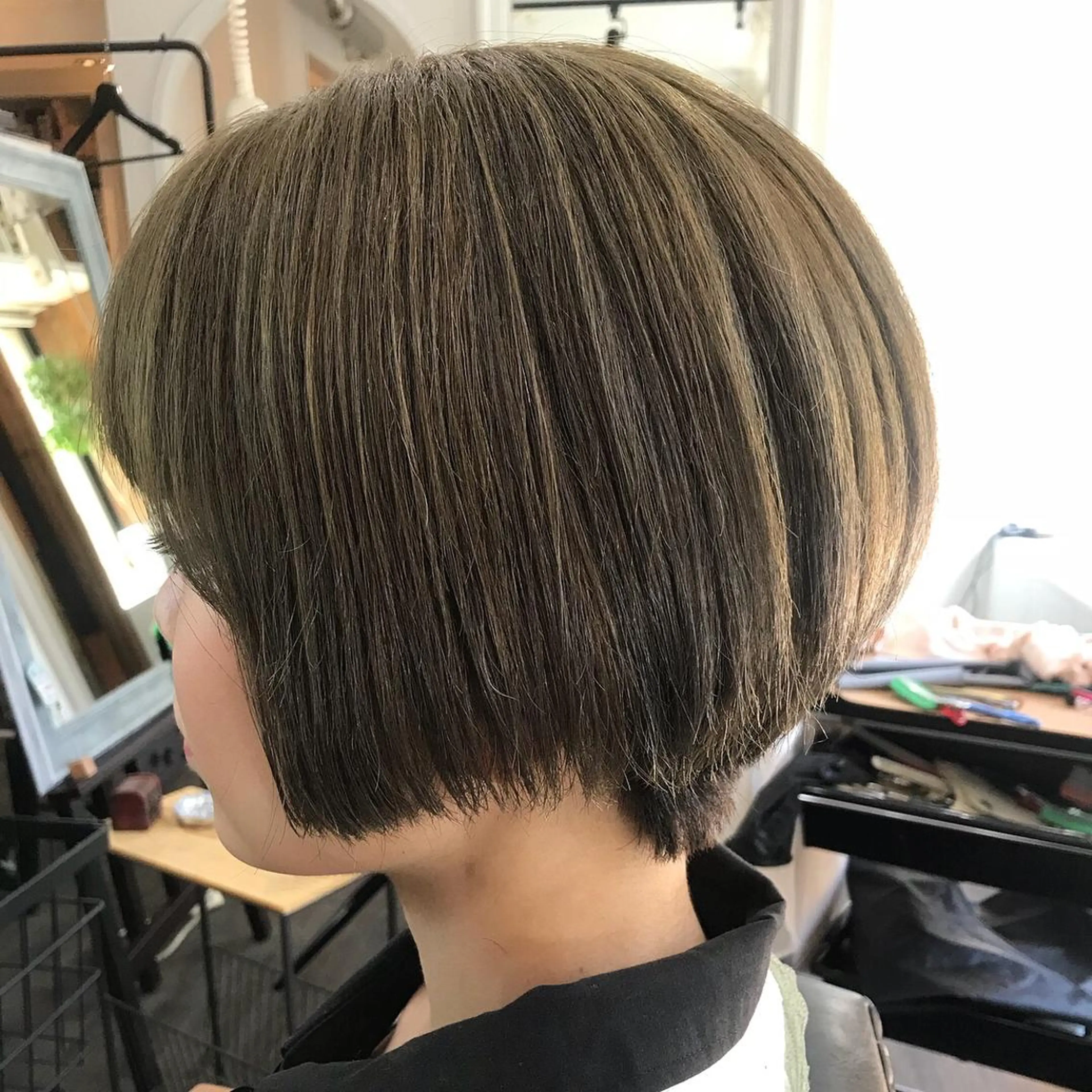 ショート 家田 竜のヘアスタイル