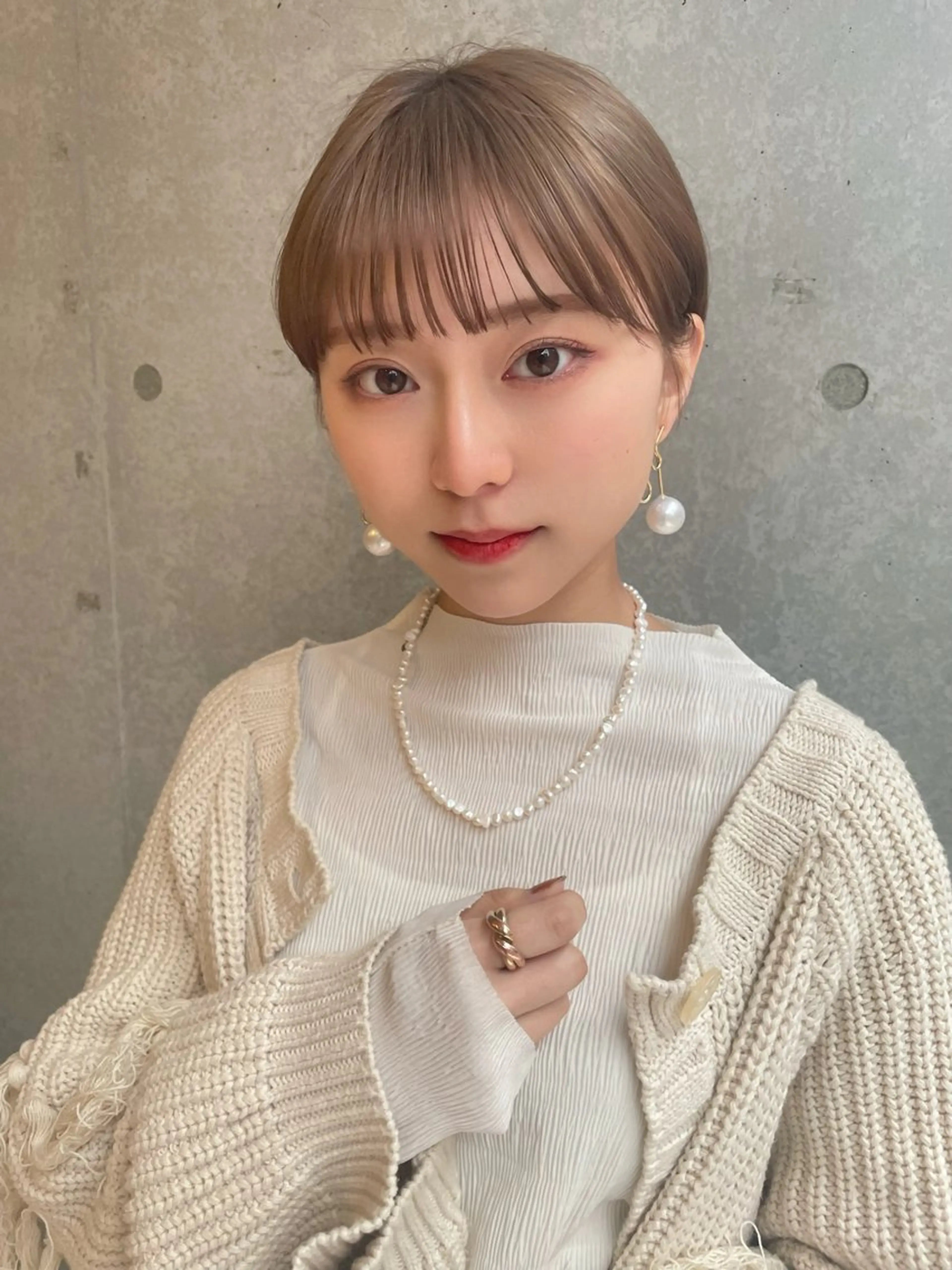 ショート 三鷹で1番ショート ボブをカットする新谷のヘアスタイル