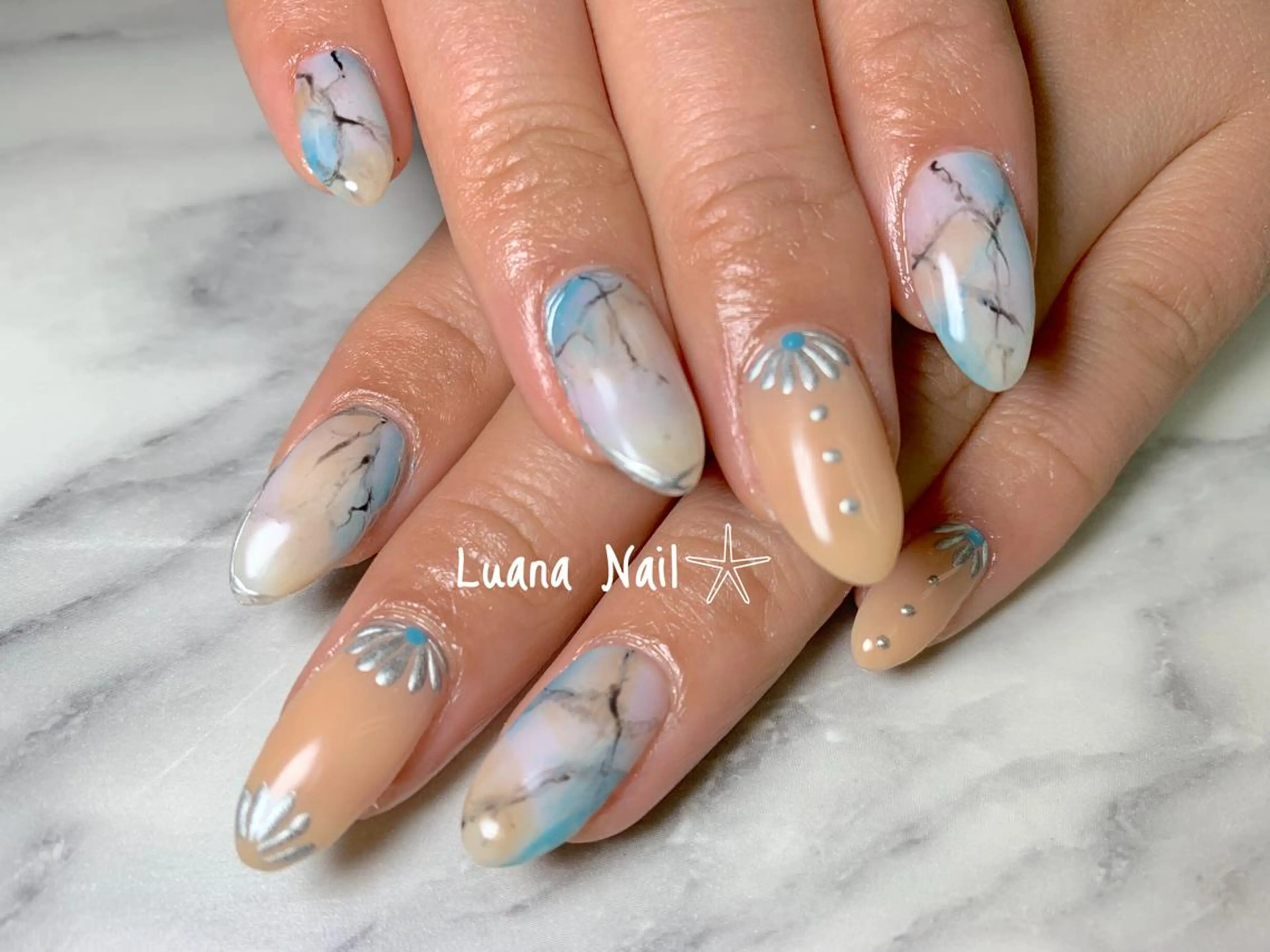 ネイル ハンドネイル BeauJu by Luana Nailのネイルデザイン