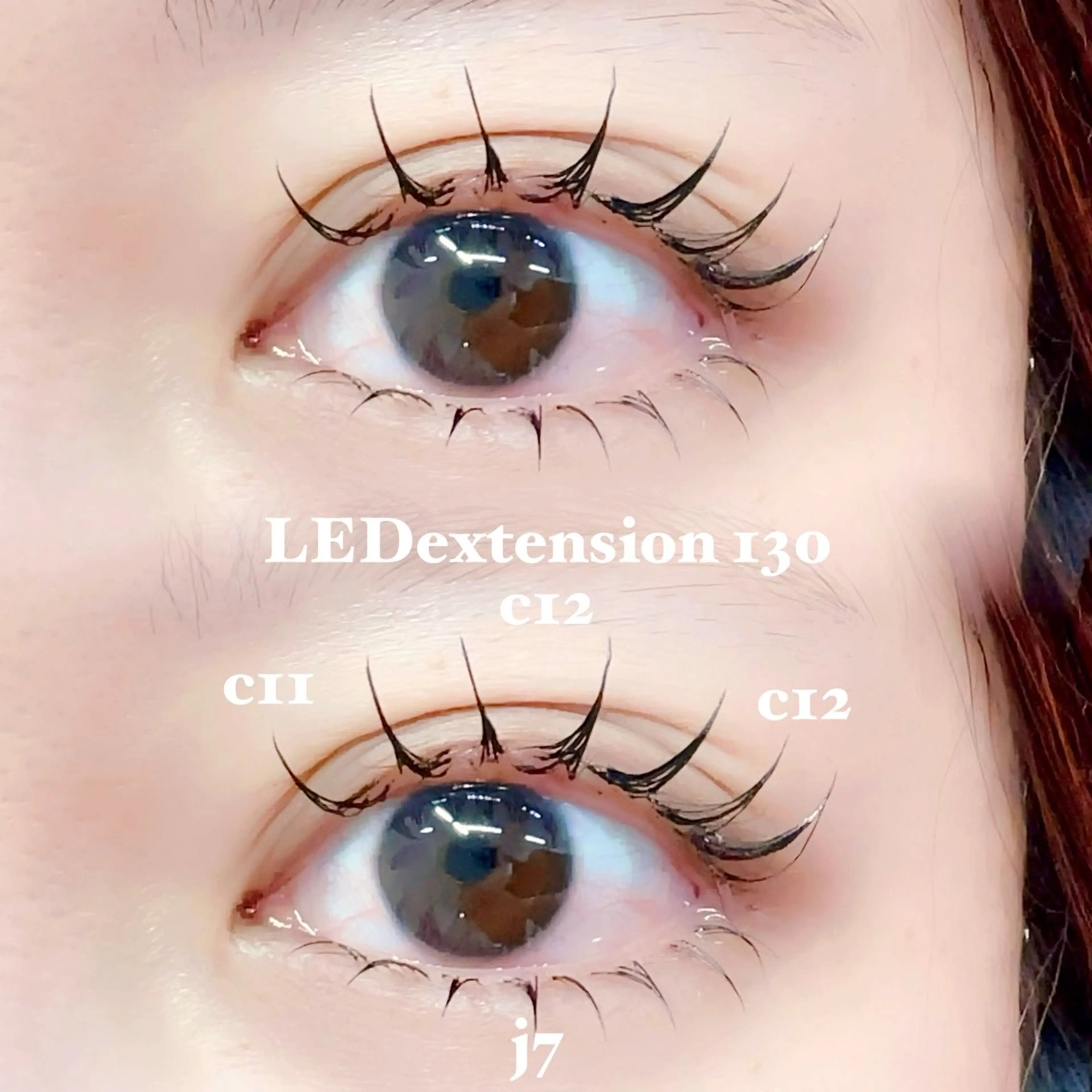 マツエク・マツパ Eyelist Rio ♡のマツエク・マツパデザイン