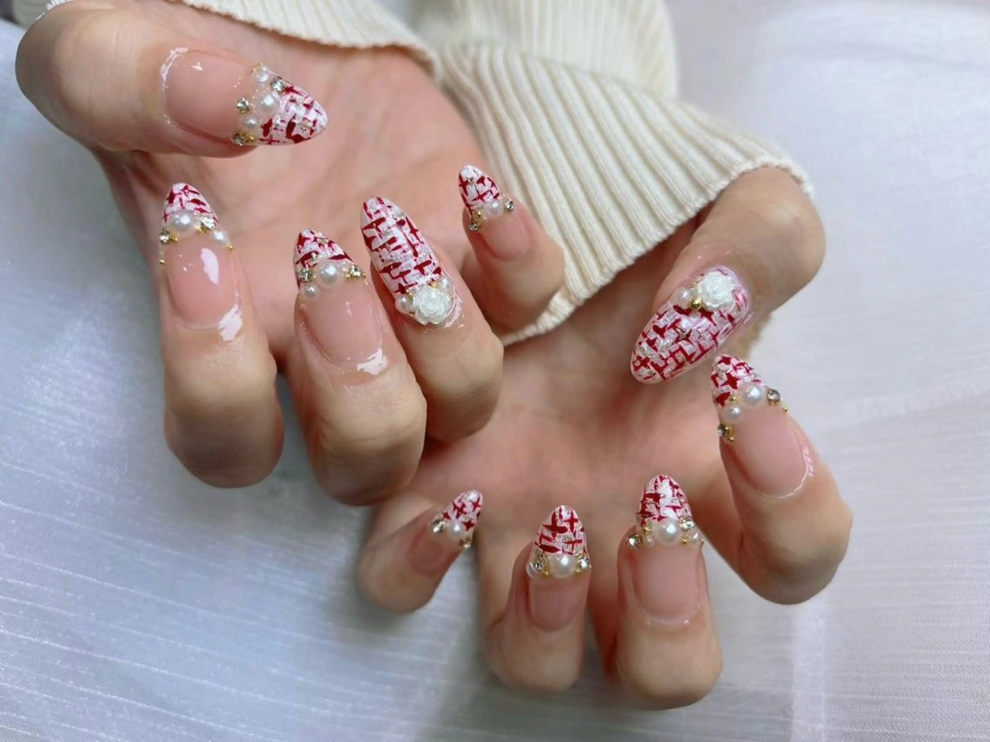 ネイル アートネイル フラワーネイル フットネイル ジェルネイル マグネットネイル Babarla Nailのネイルデザイン